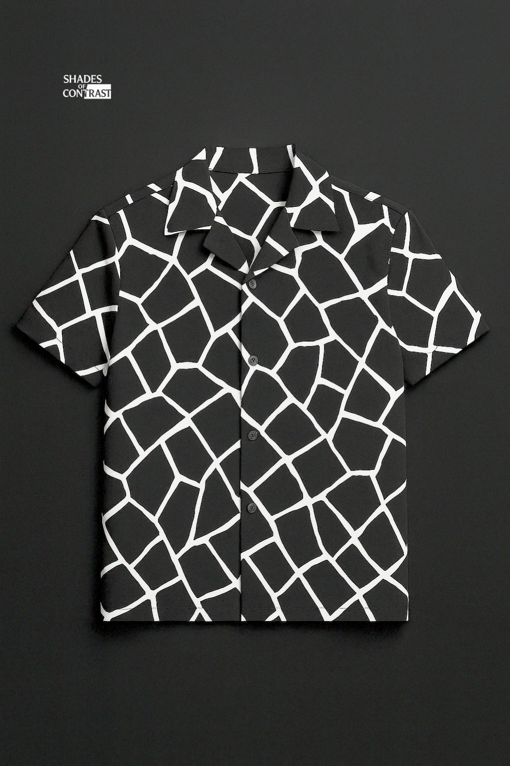 Giraffe Pattern Aloha Shirt