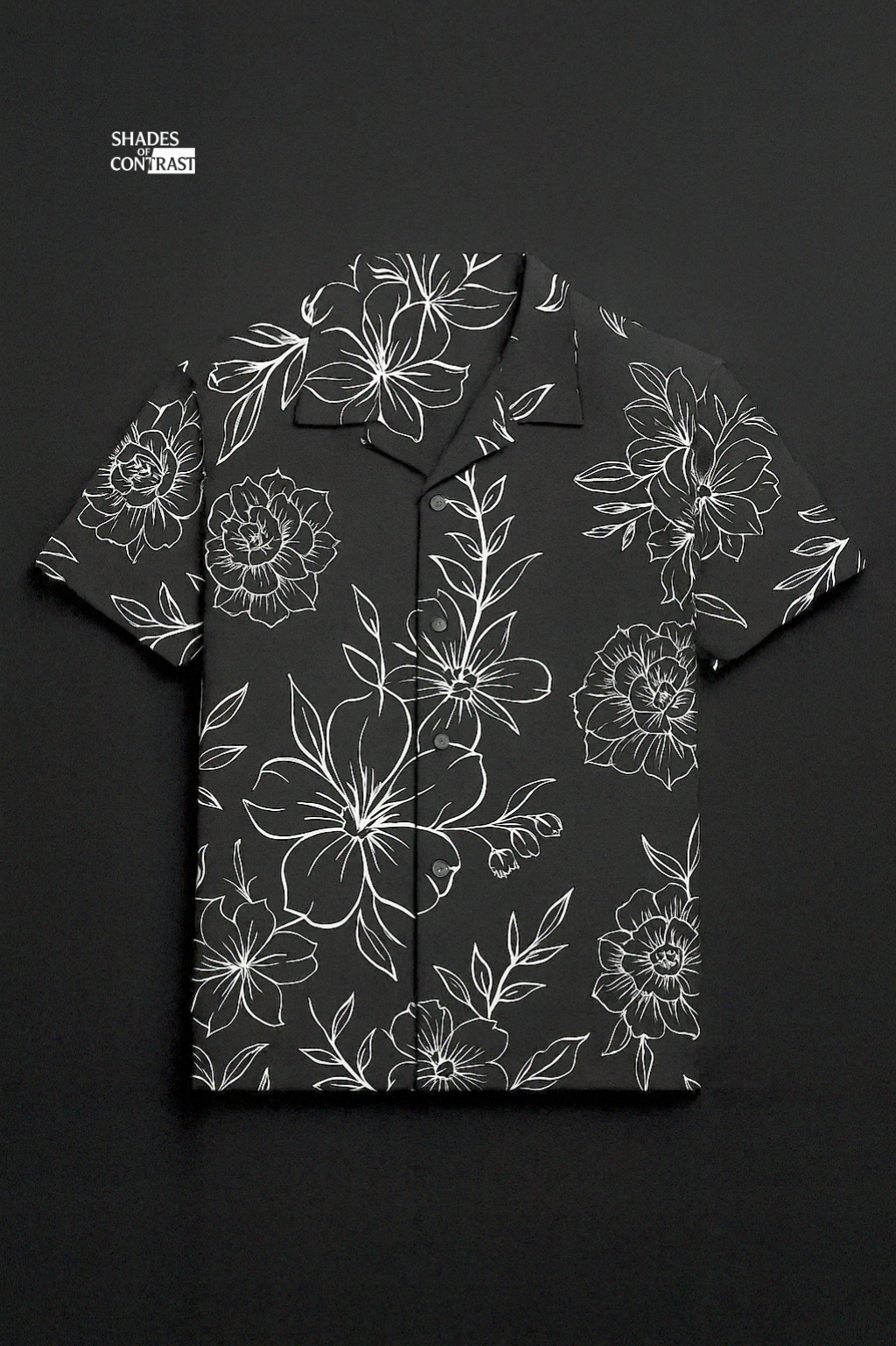 Floral Elegance Aloha Shirt