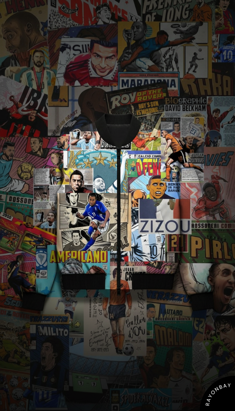 The Football Maniac Unisex Bomber Jacket