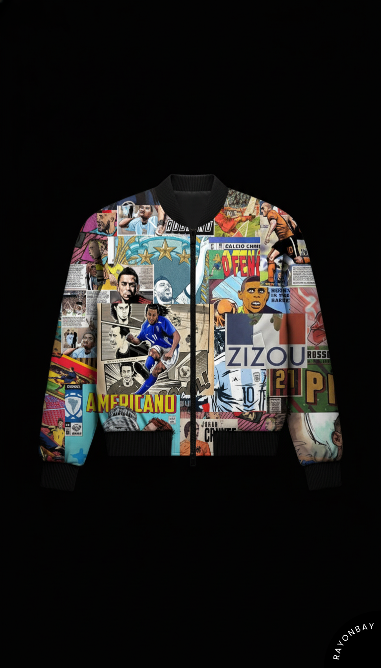 The Football Maniac Unisex Bomber Jacket