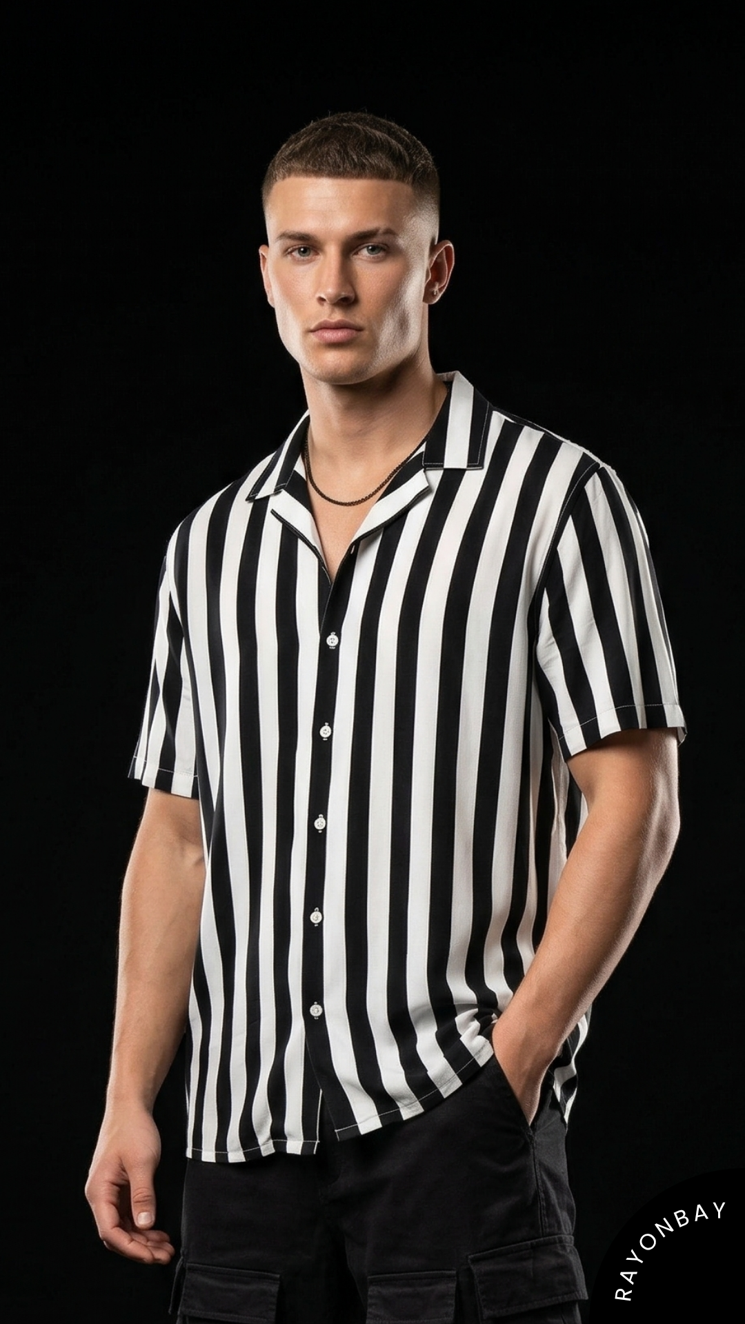 The Monochrome Mono Aloha Shirt