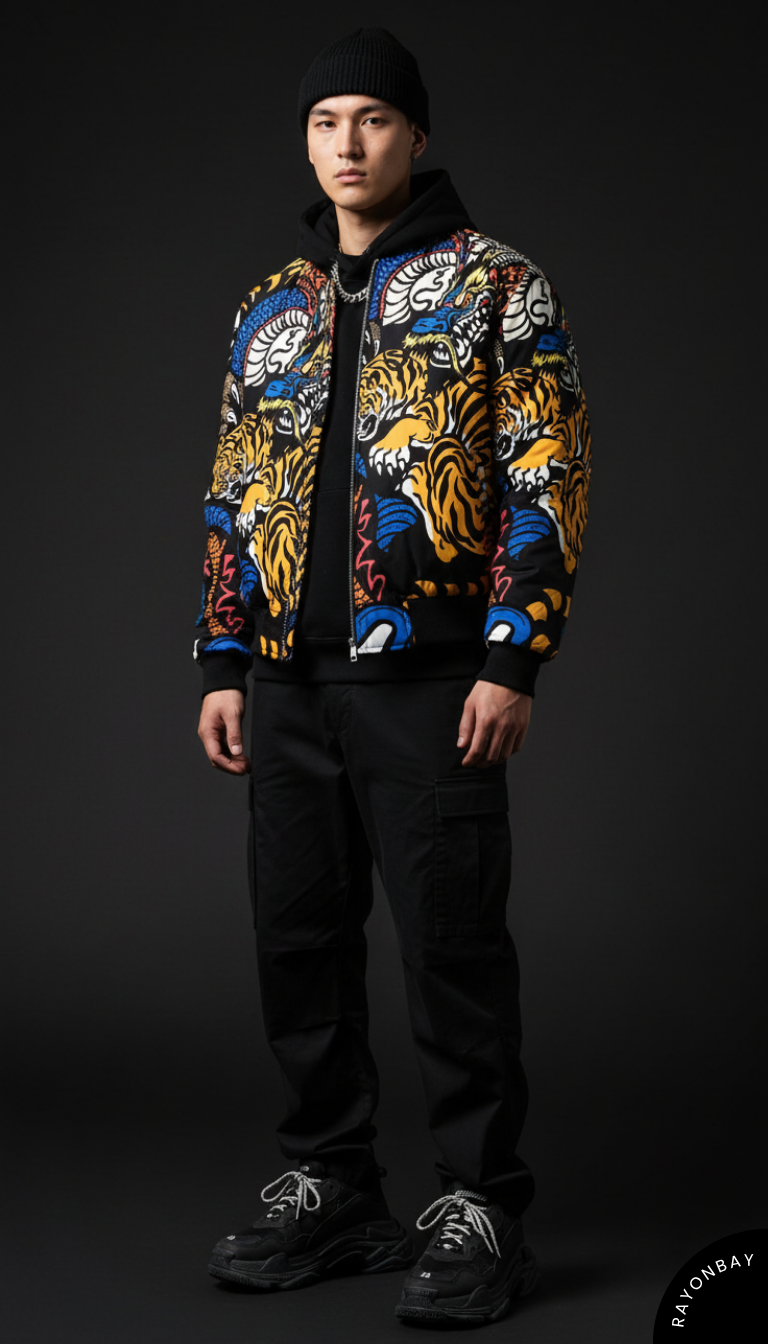 The Dragon Unisex Bomber Jacket