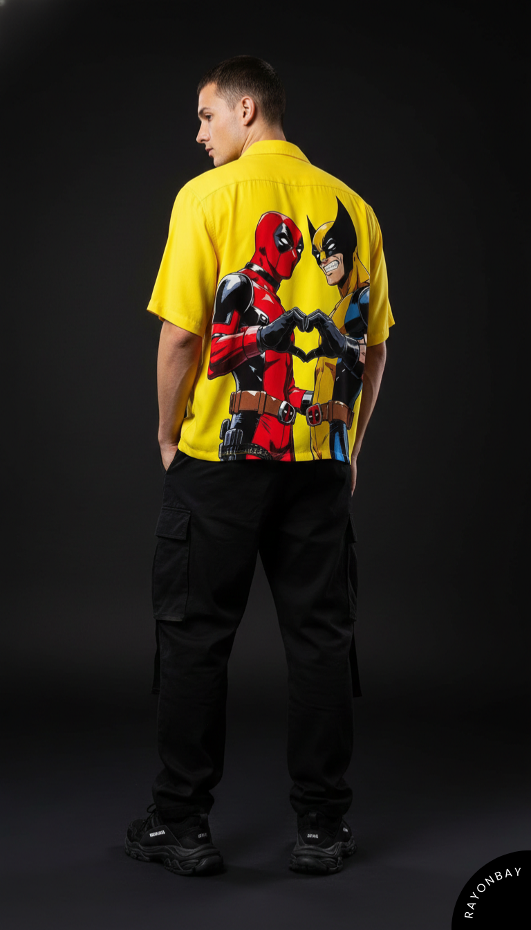 Merc with a Heart Aloha Shirt