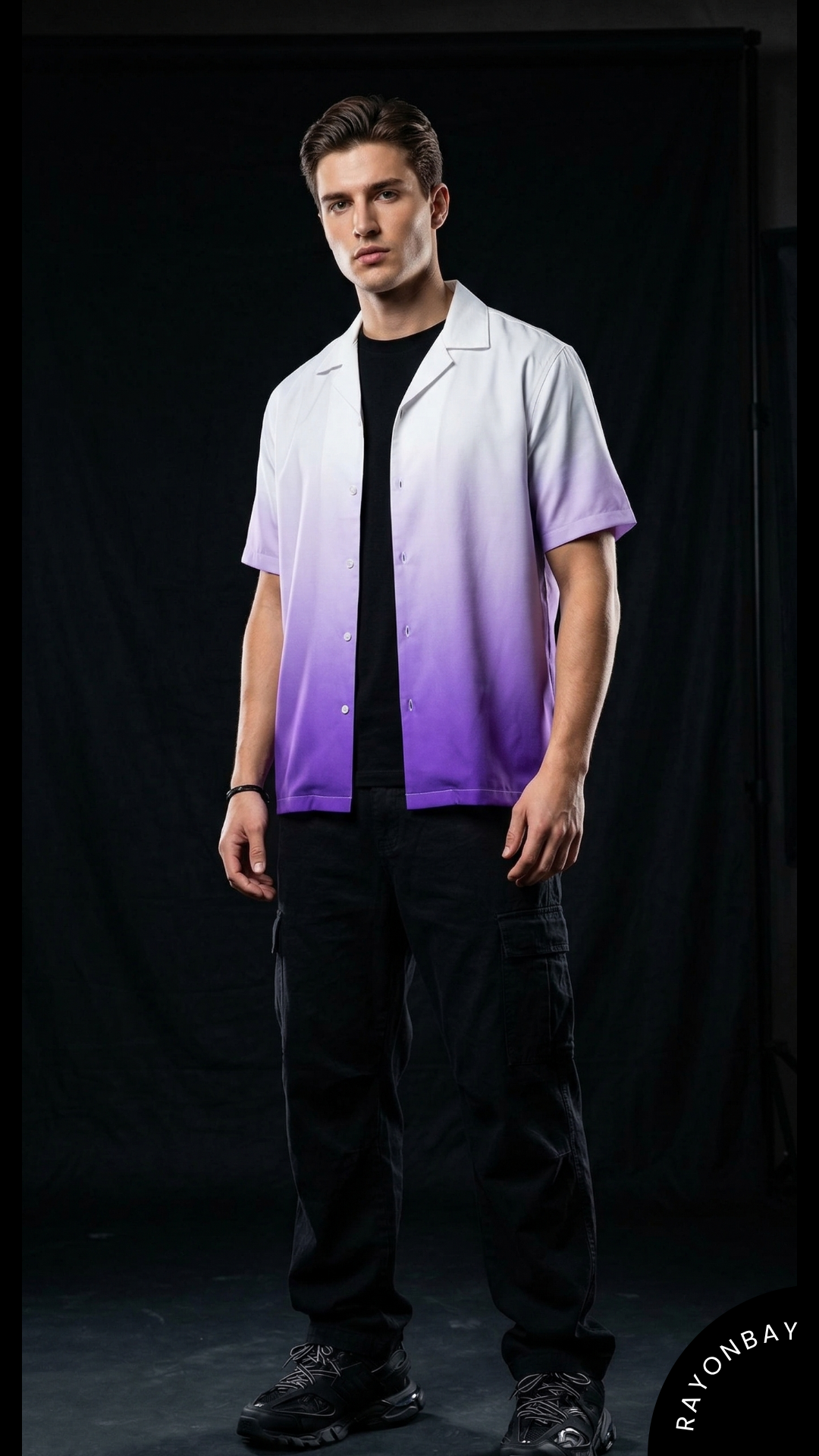Lilac Haze Aloha Shirt