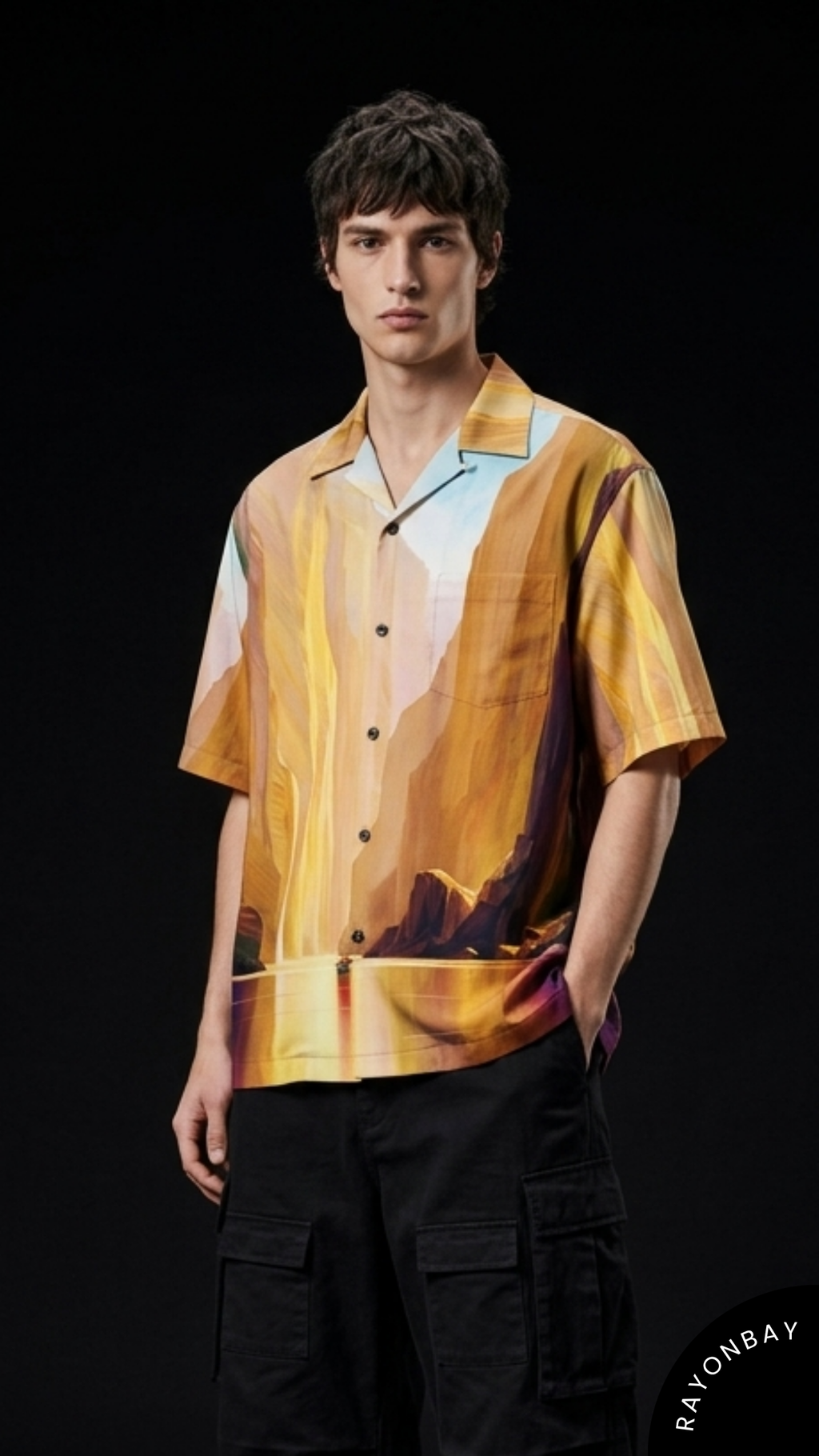 Canyon Light Aloha Shirt