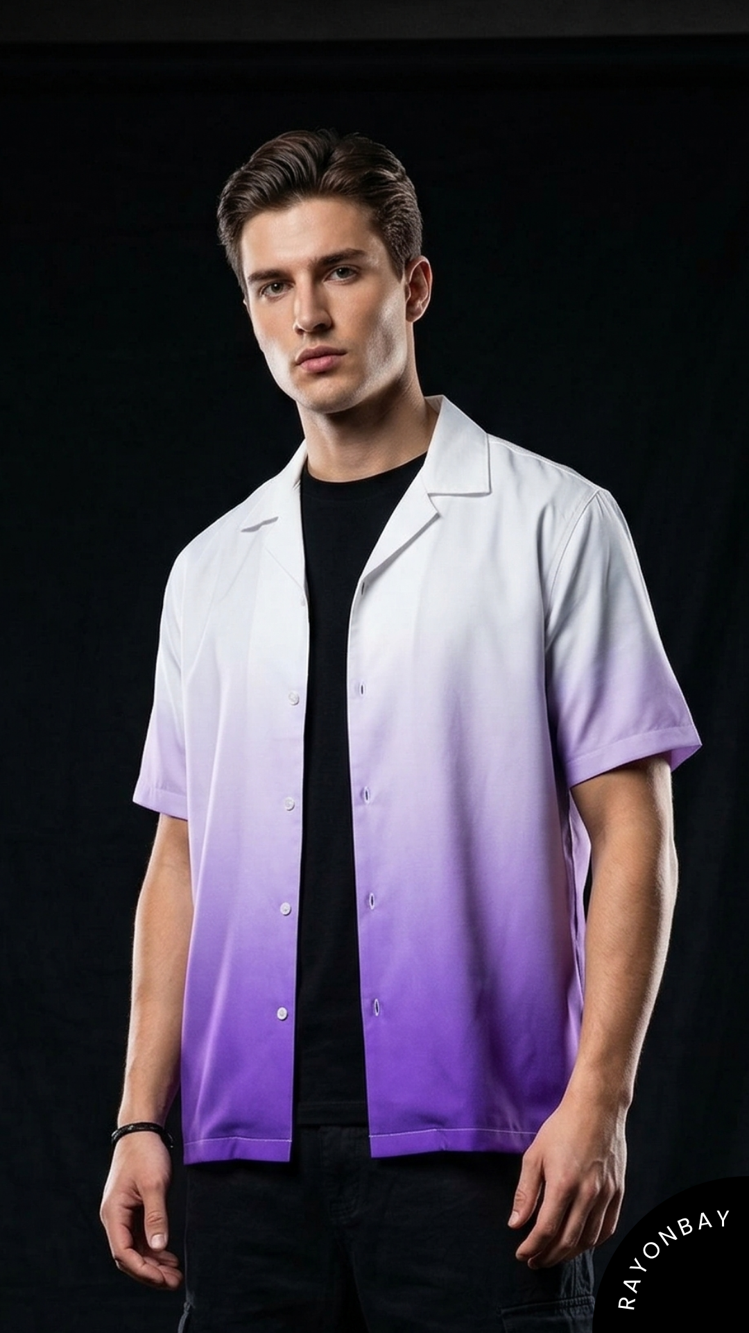 Lilac Haze Aloha Shirt