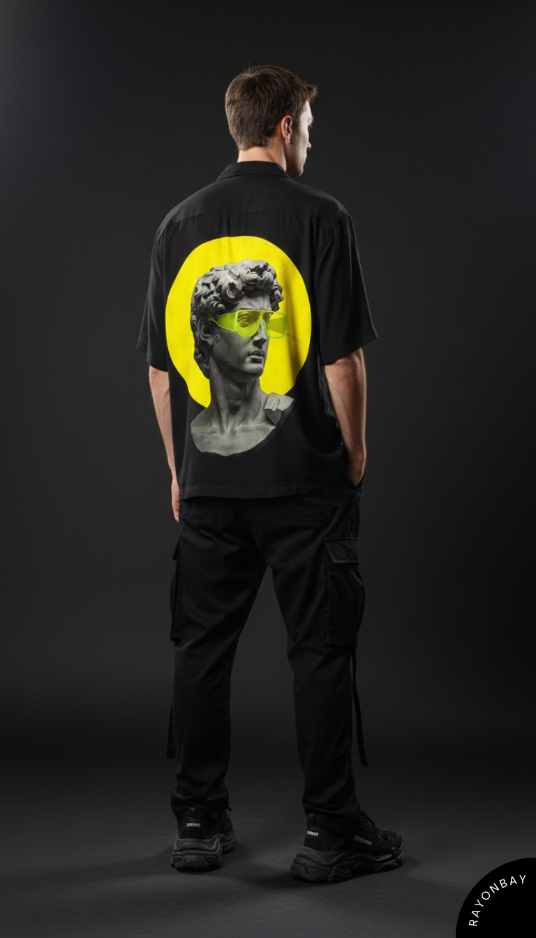 Techno David Aloha Shirt