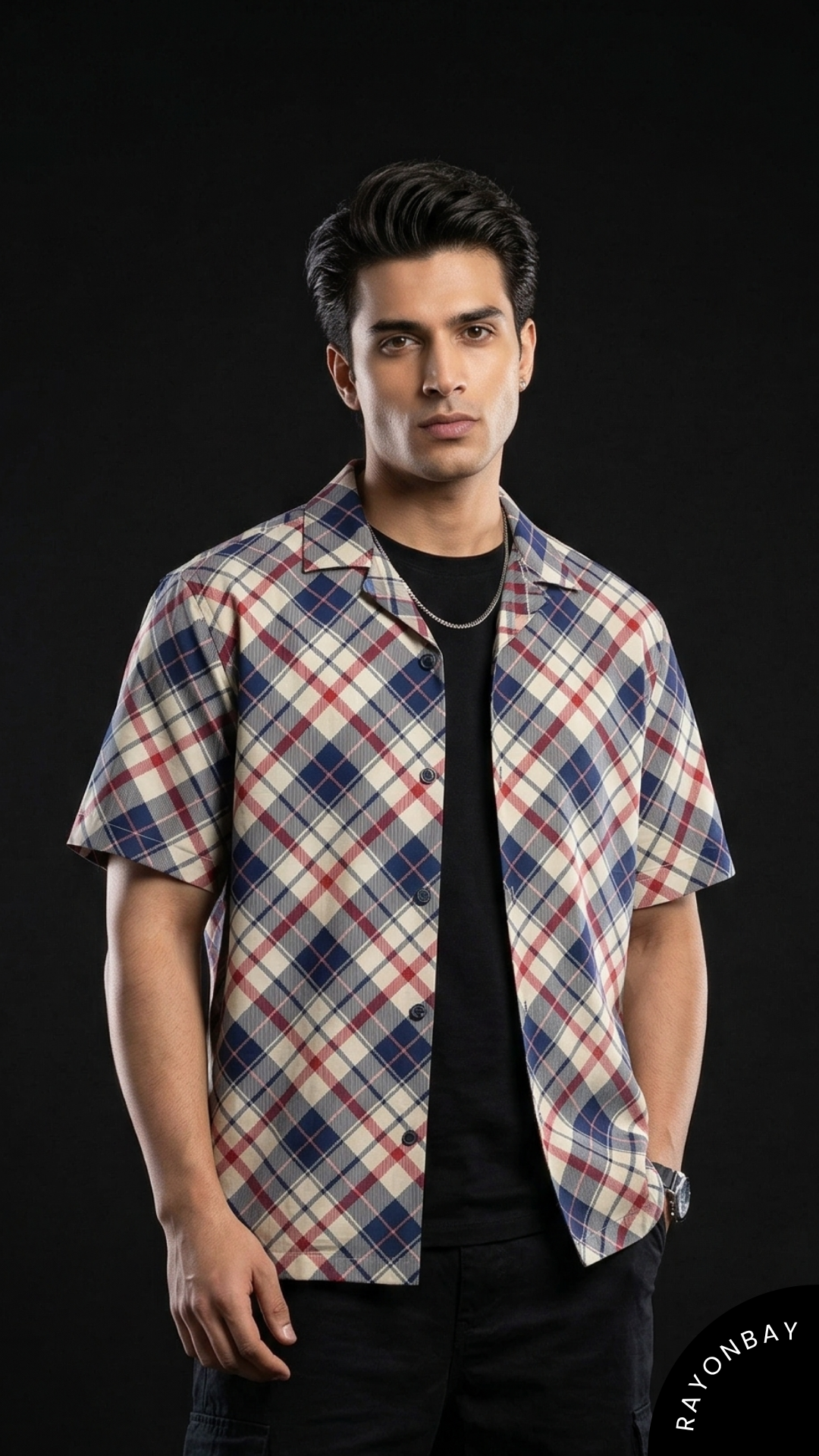 The Nomad Plaid Aloha Shirt