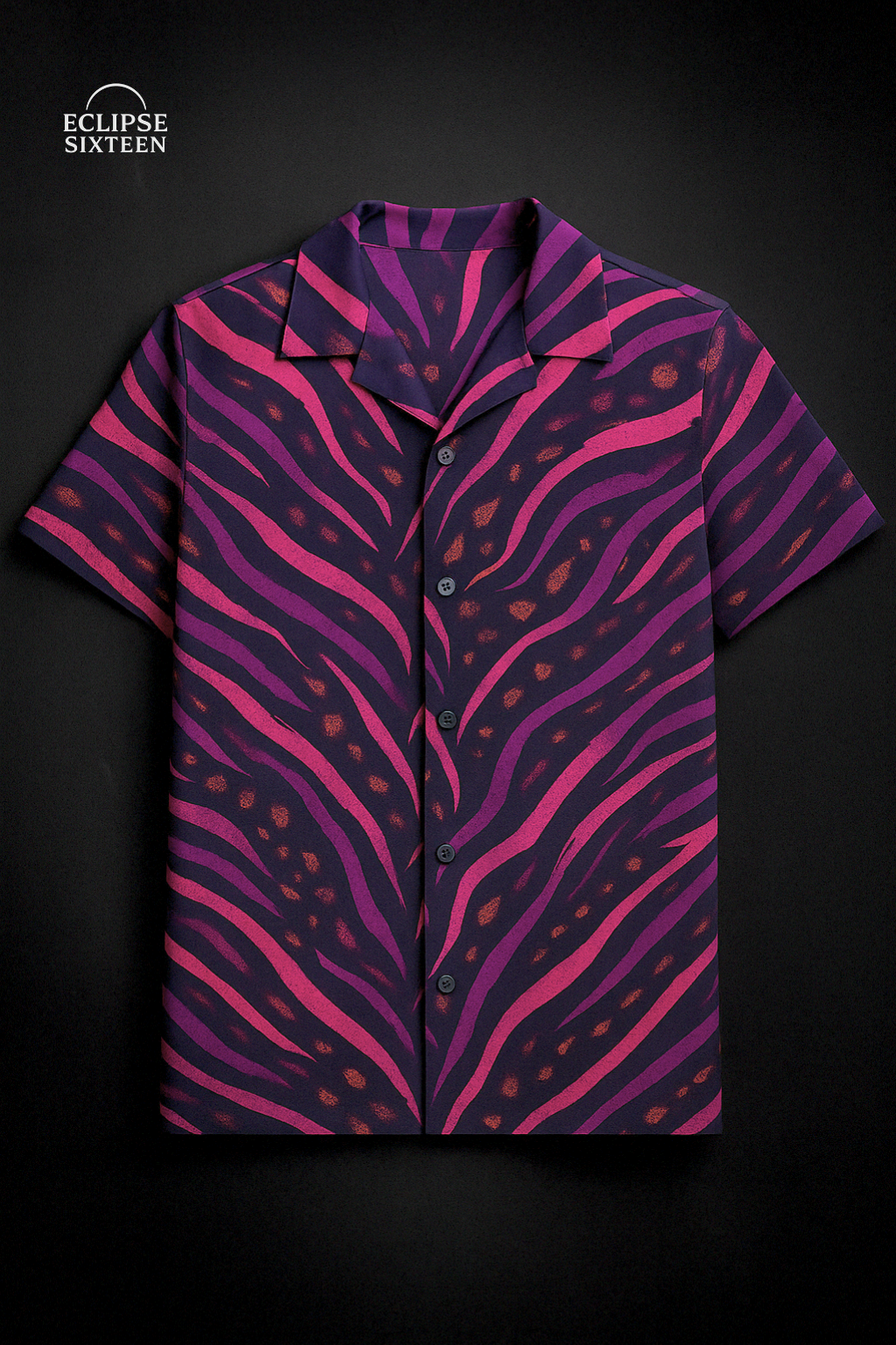 Midnight Pulse Aloha Shirt