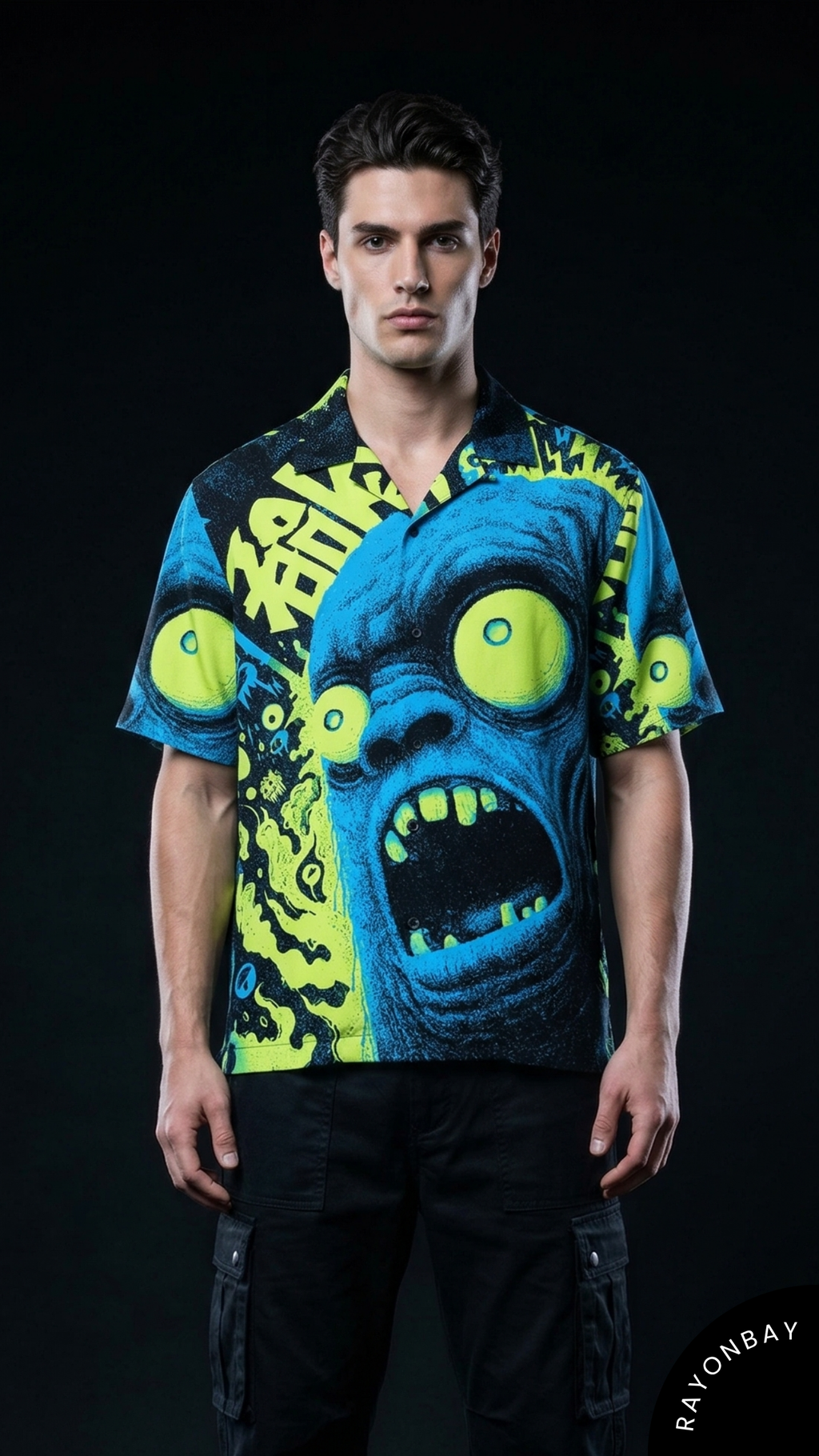 Neon Panic Aloha Shirt