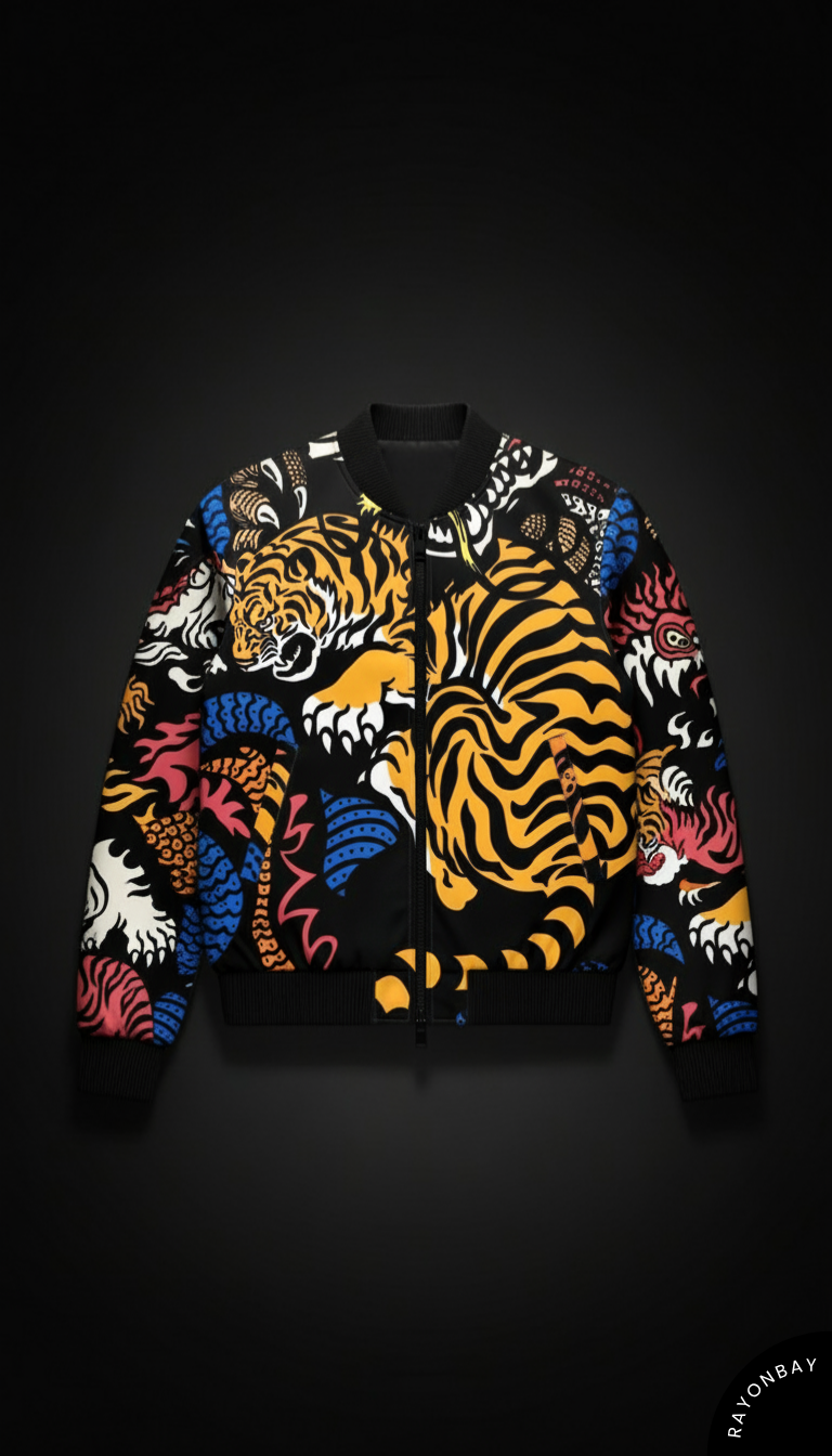 The Dragon Unisex Bomber Jacket