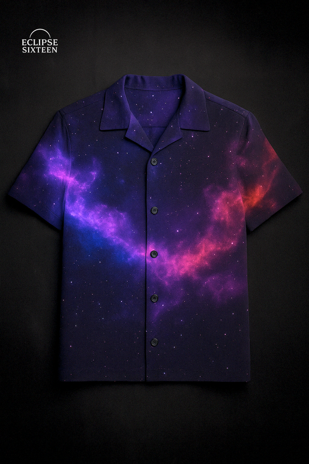 Cosmic Blaze Aloha Shirt