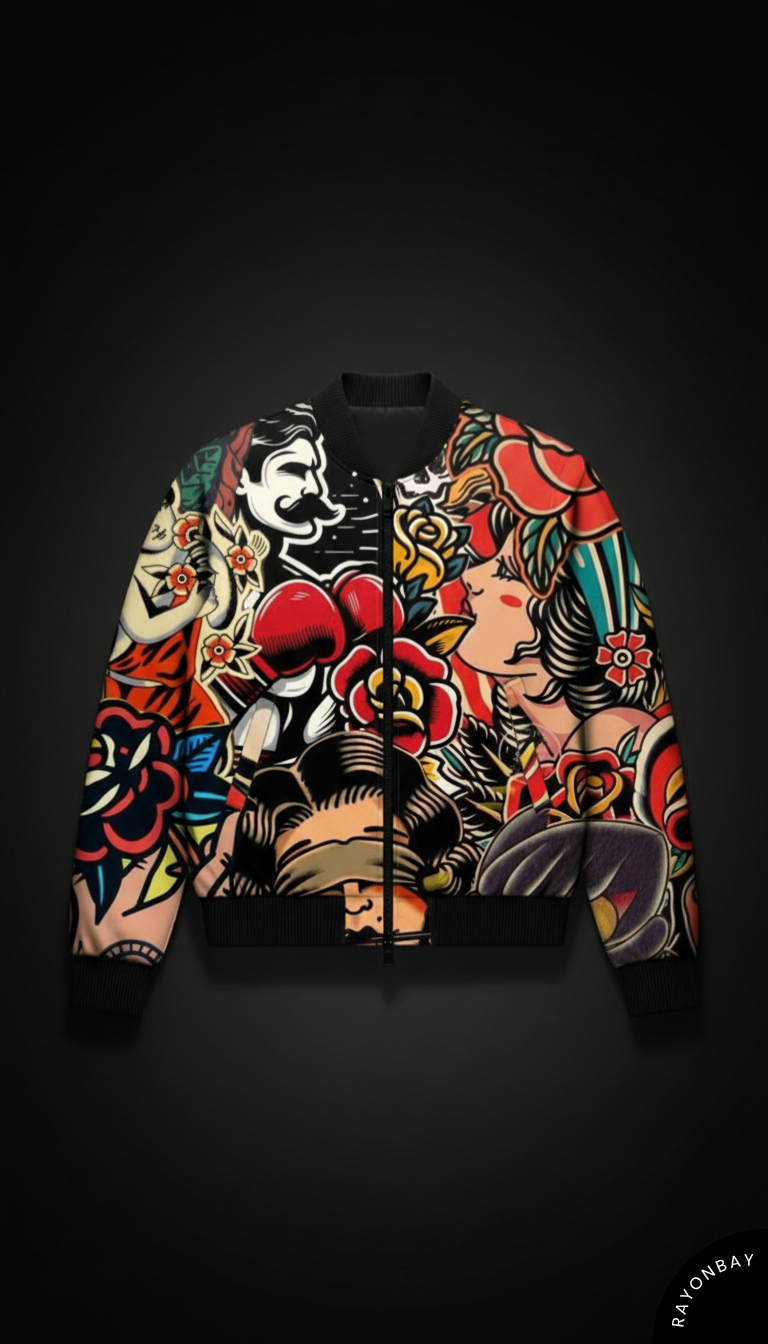 Japanese Mafia Unisex Bomber Jacket