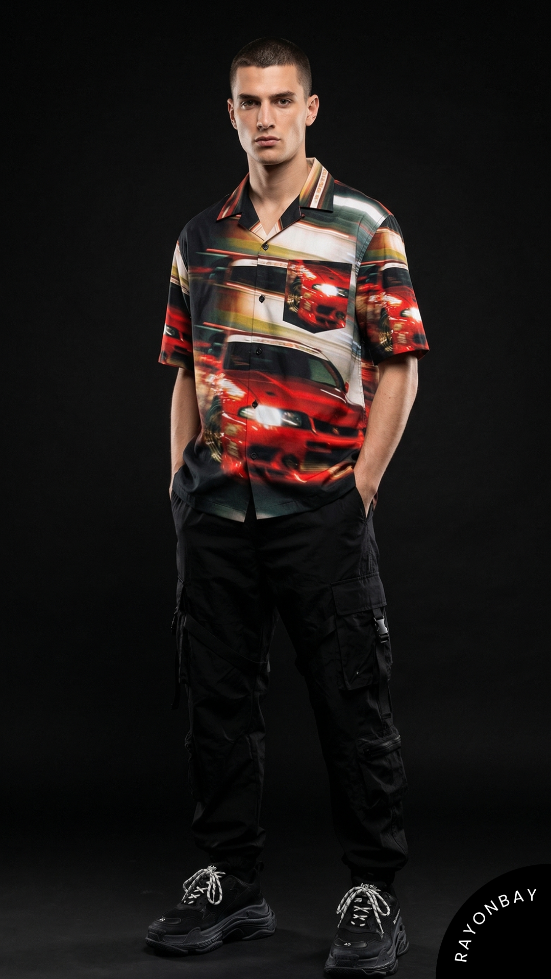 Afterburner Drift Aloha Shirt