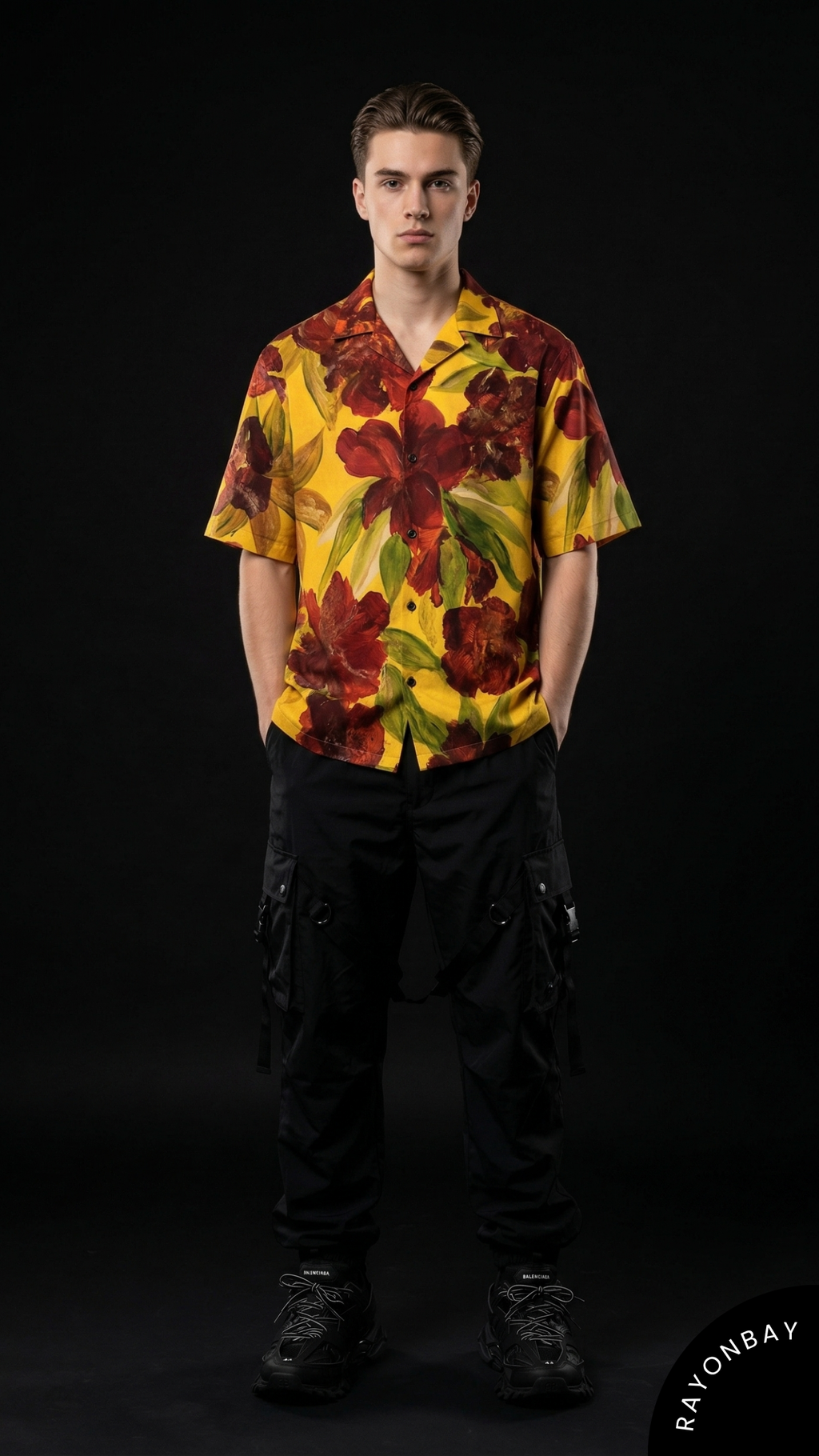 Marigold Bloom Aloha Shirt