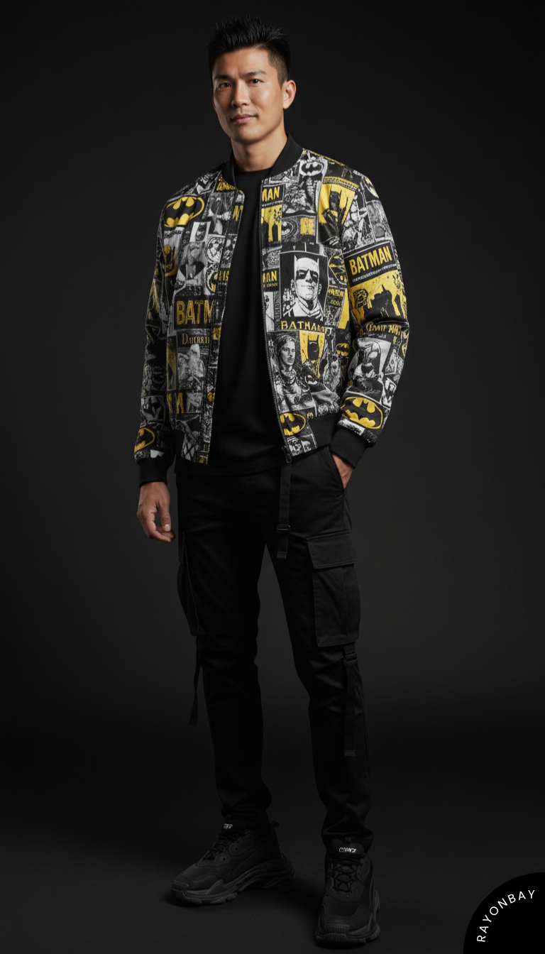 The Super Hero Unisex Bomber Jacket