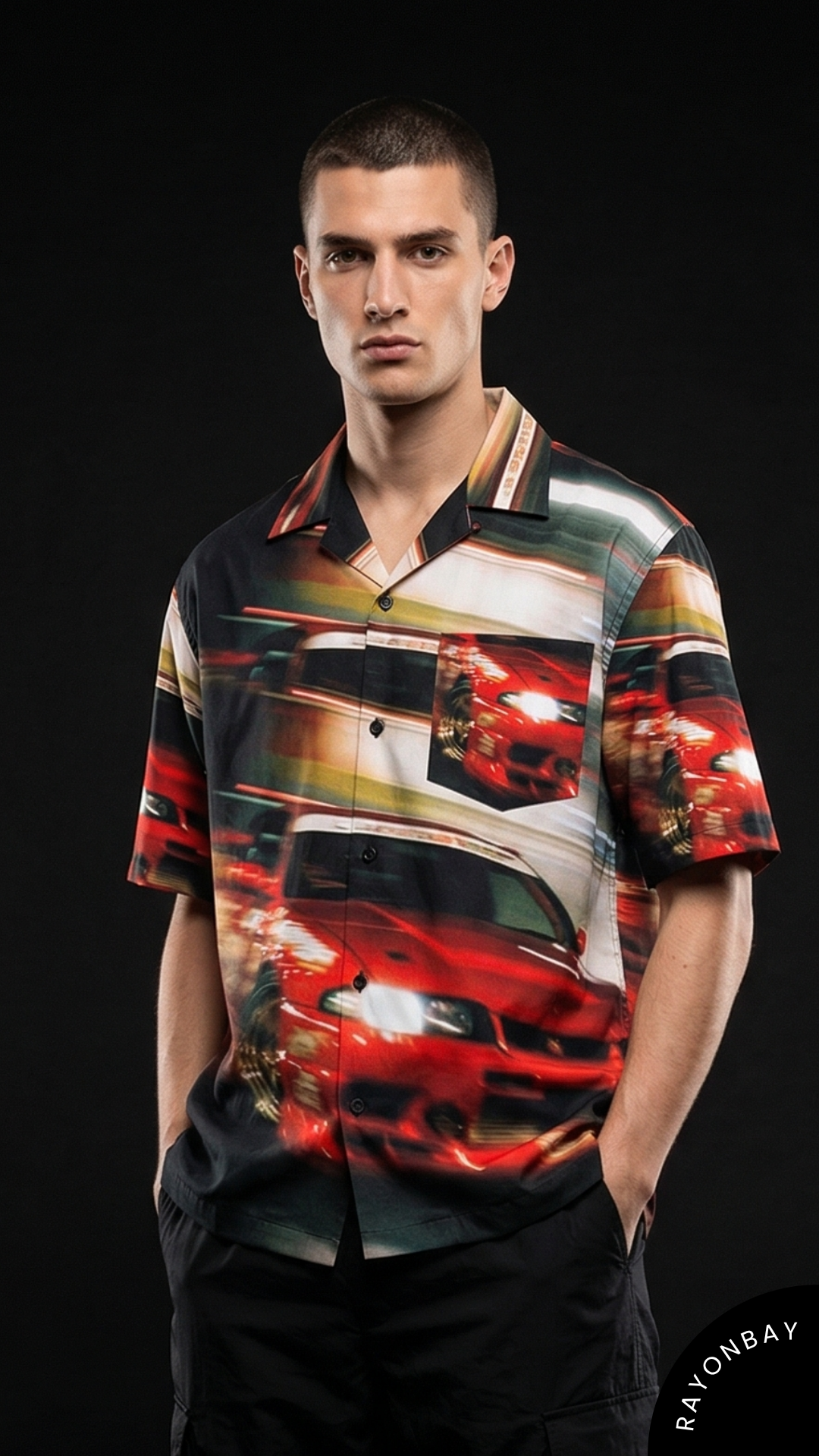 Afterburner Drift Aloha Shirt