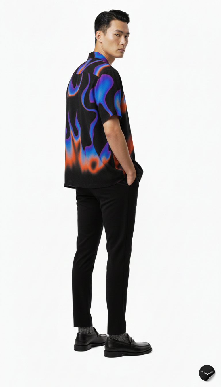 Plasma Flow Aloha Shirt