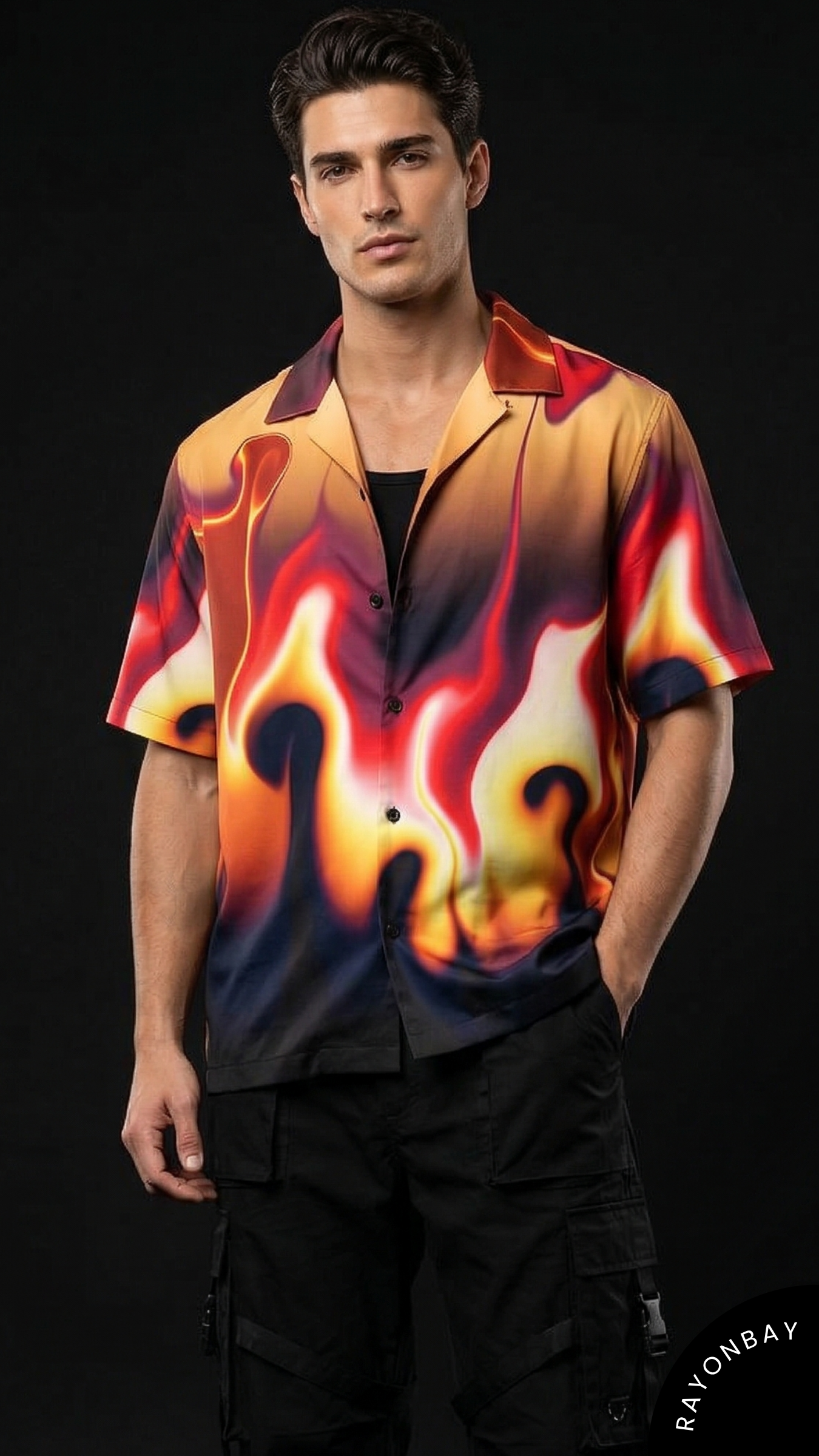 Thermal Blaze Aloha Shirt