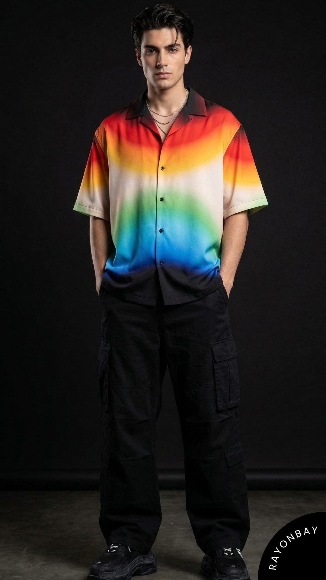 Prism Halo Aloha Shirt