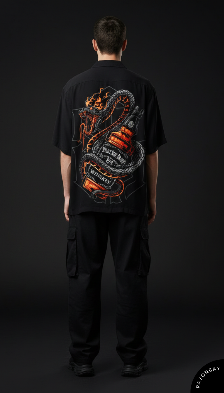 The Spirit Serpent Aloha Shirt