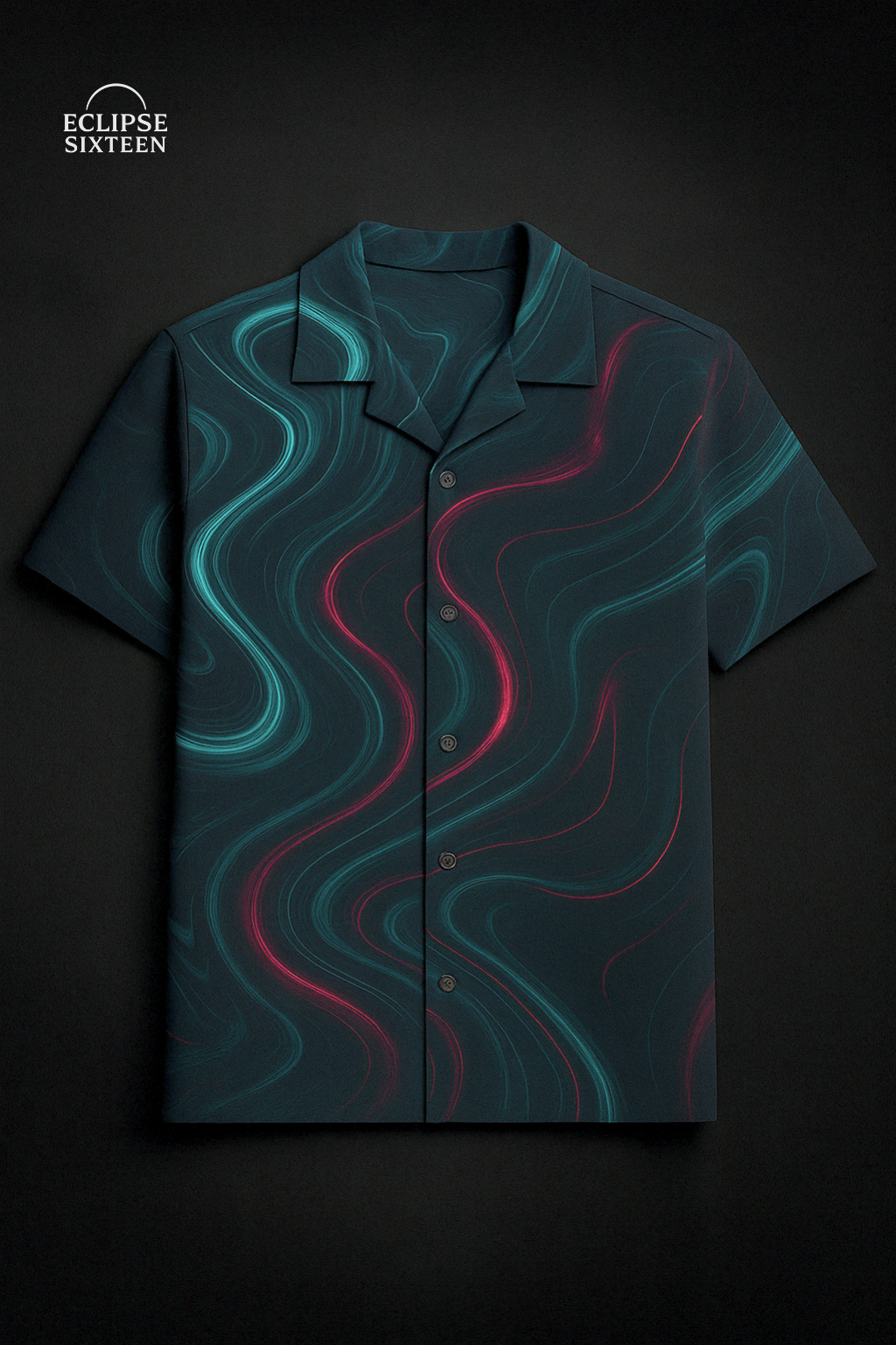 Lunar Mirage Aloha Shirt