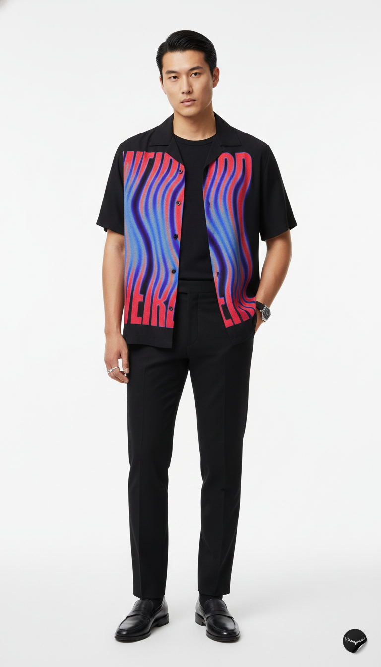 Warped Weird Aloha Shirt