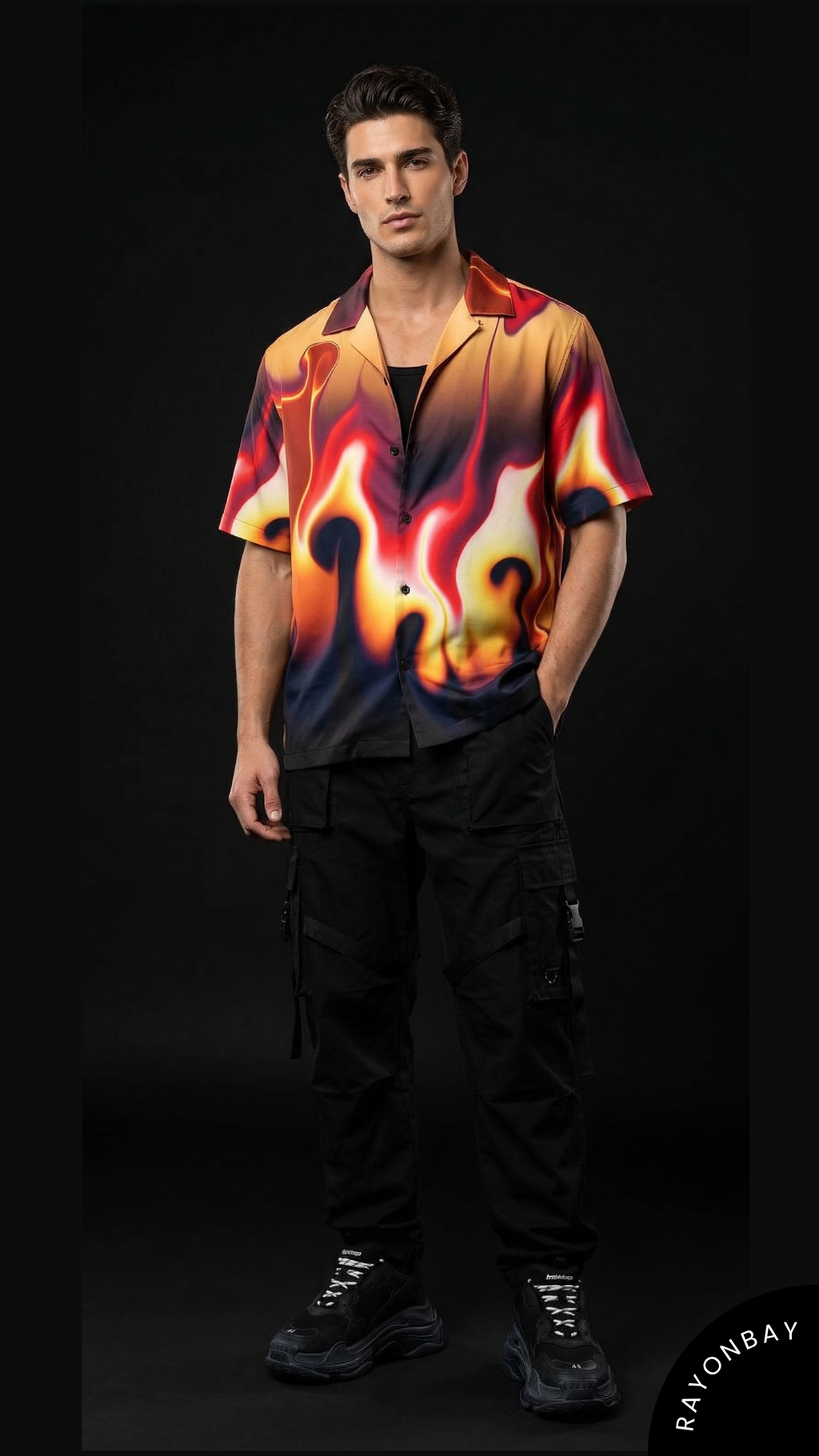 Thermal Blaze Aloha Shirt