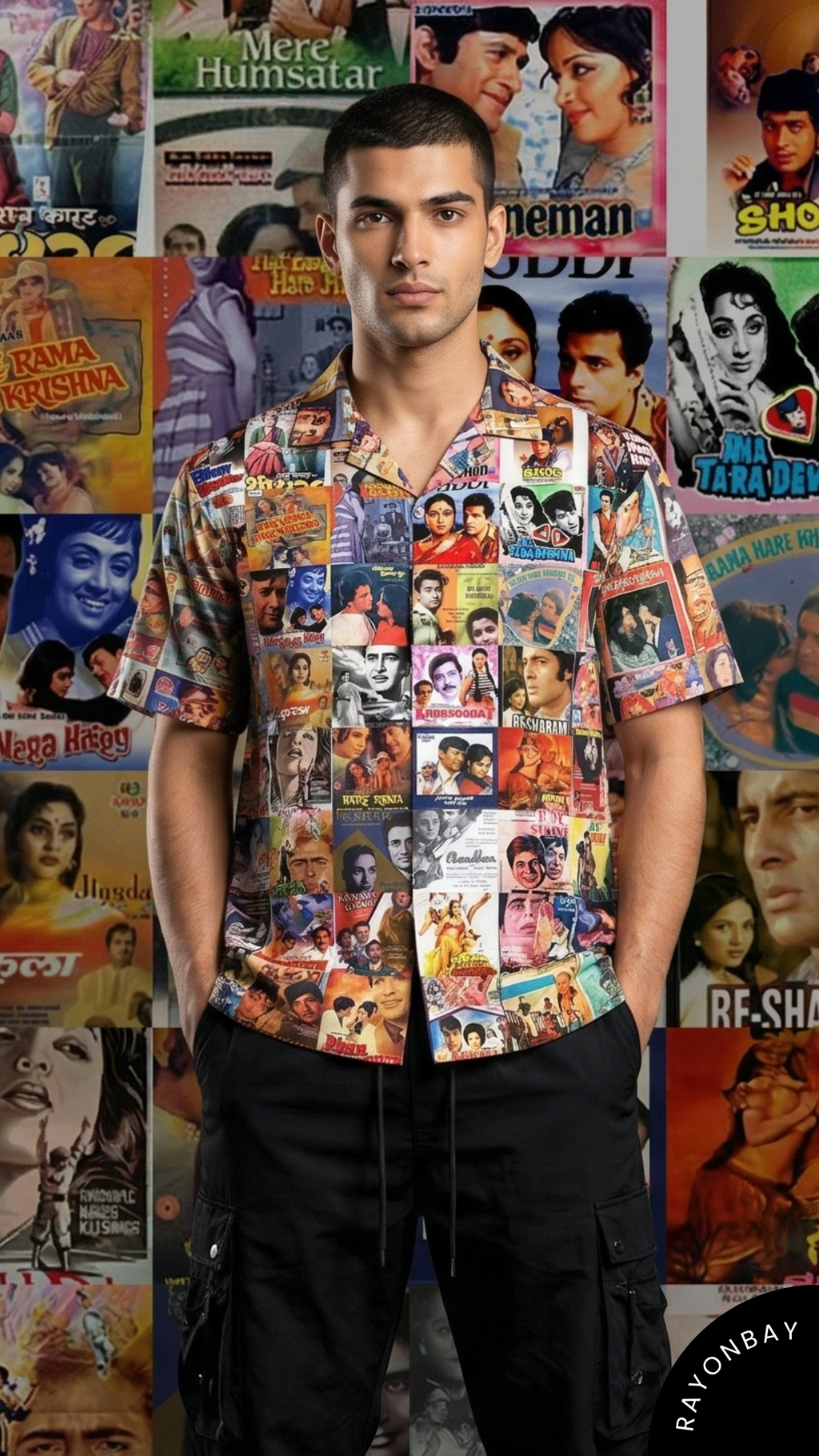 Cine-Nostalgia Aloha Shirt