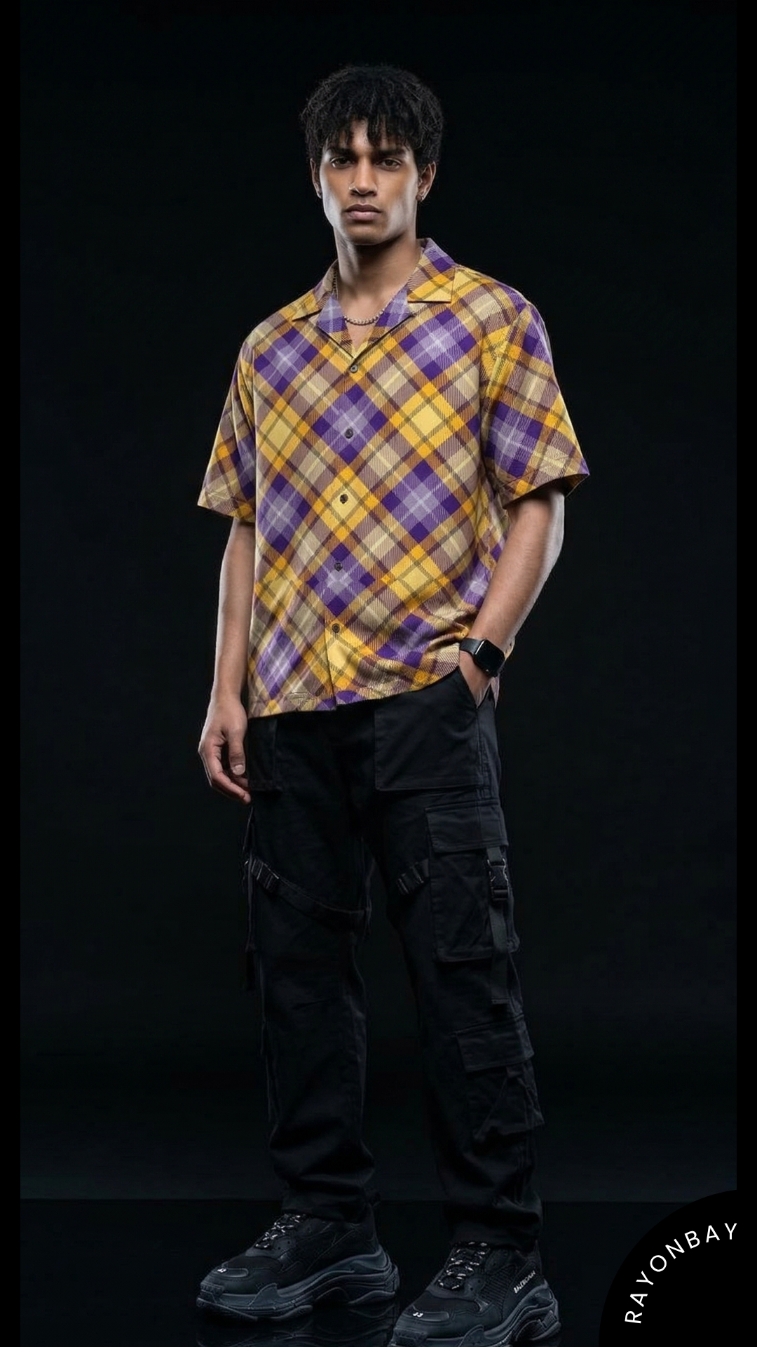 Electric Orchid Aloha Shirt