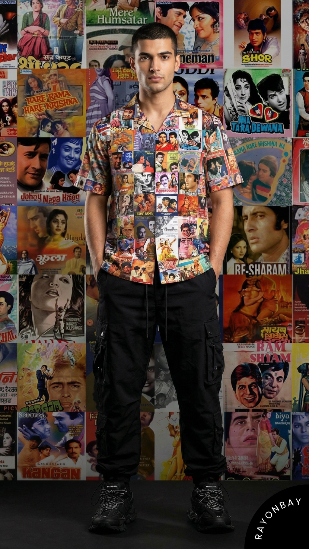 Cine-Nostalgia Aloha Shirt