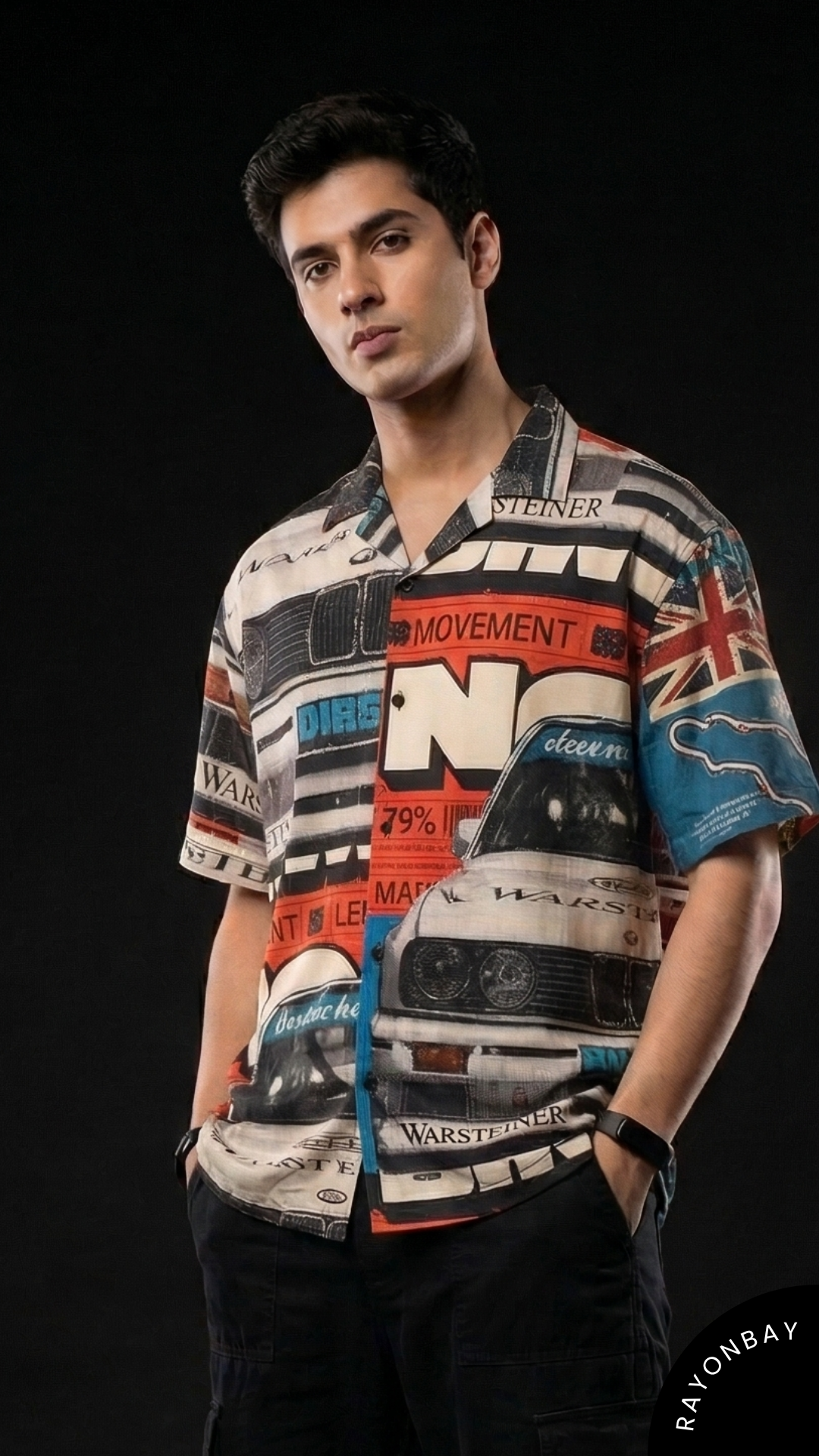 Velocity Print Aloha Shirt