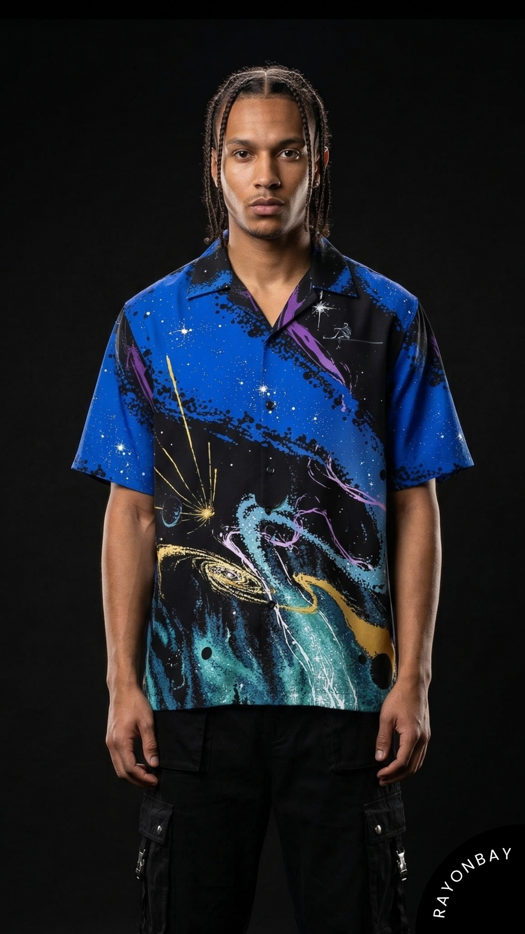 Cosmic Rift Aloha Shirt