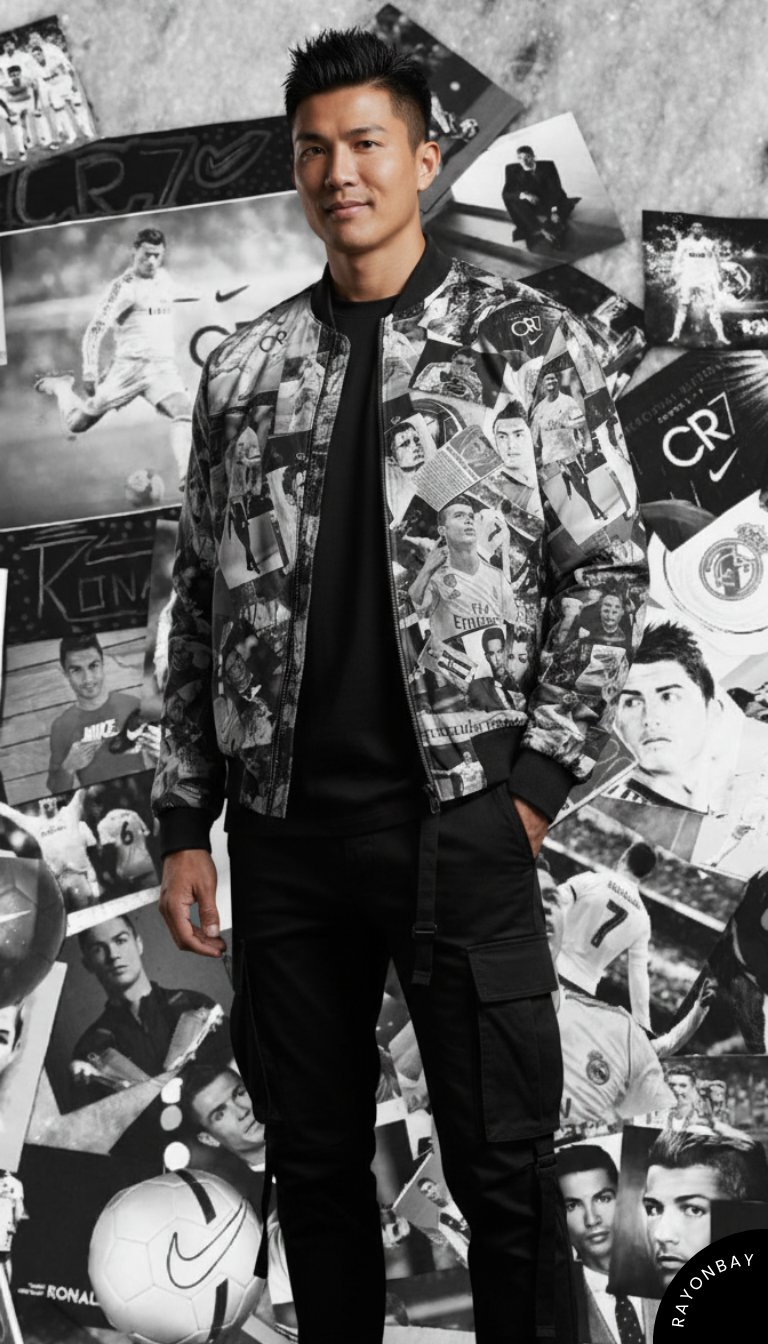 The GOAT Unisex Bomber Jacket