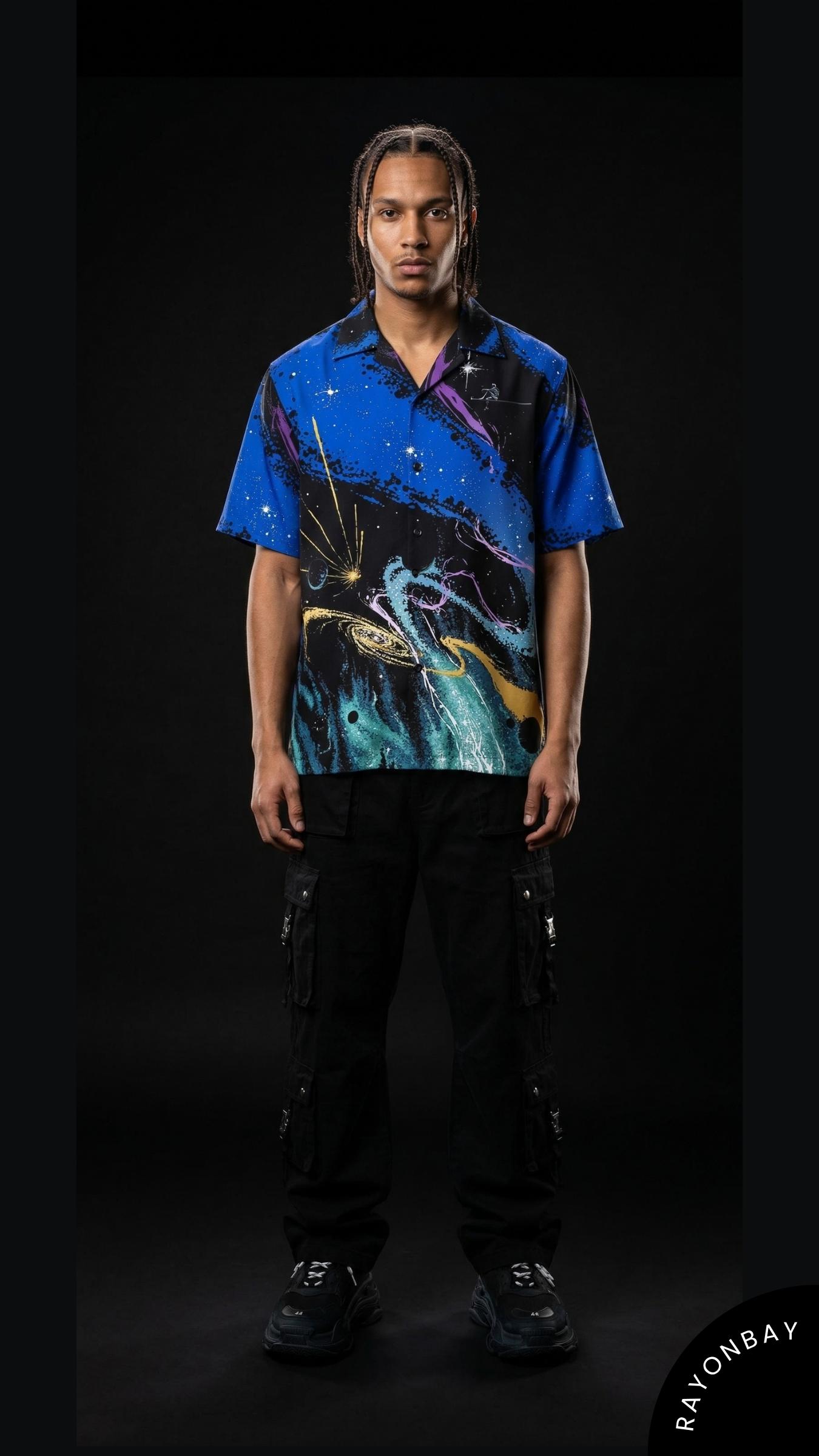 Cosmic Rift Aloha Shirt