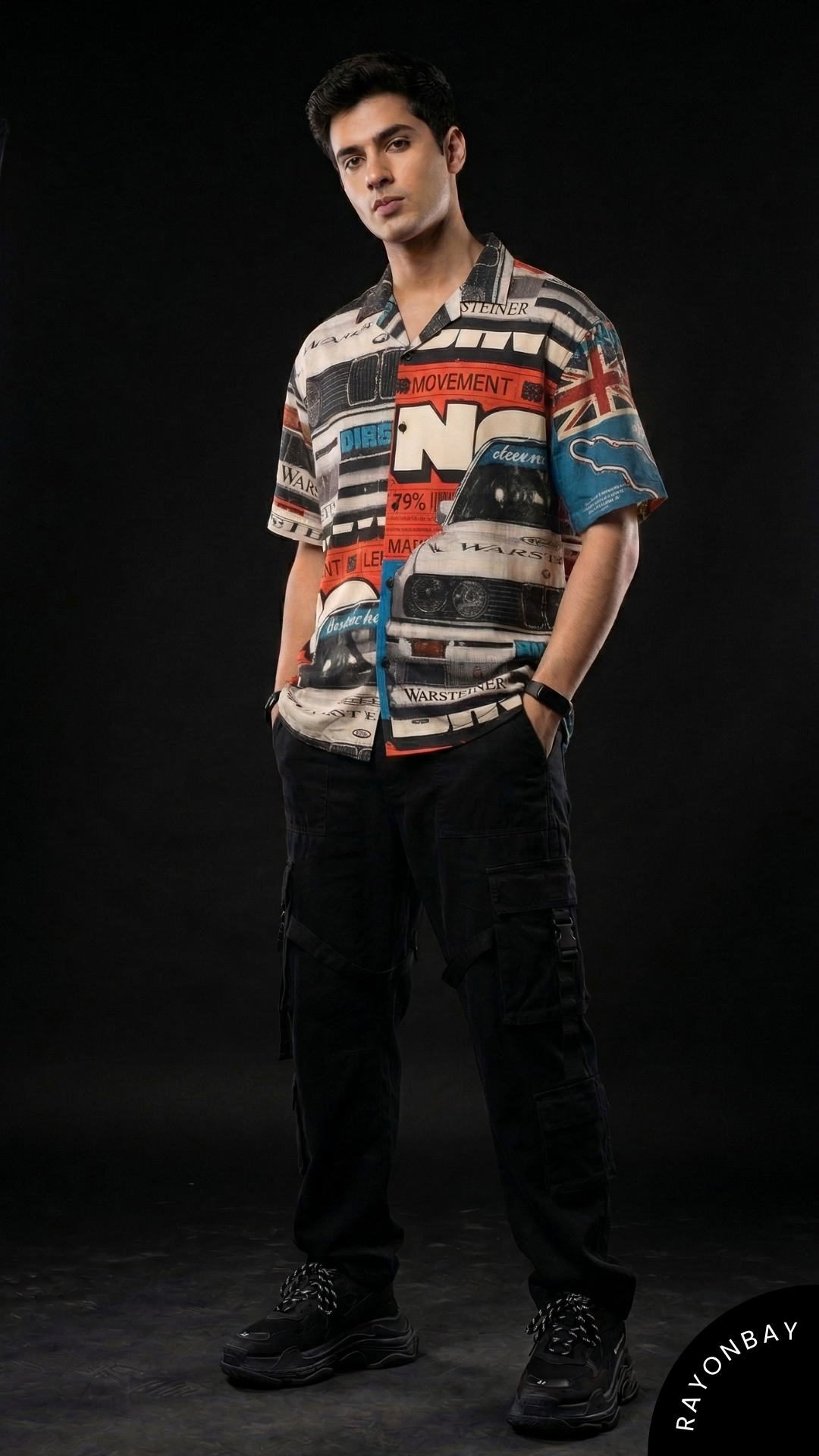 Velocity Print Aloha Shirt