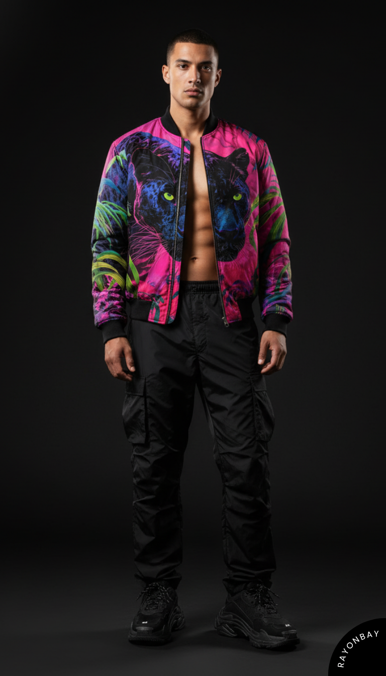 Black Panther Unisex Bomber Jacket