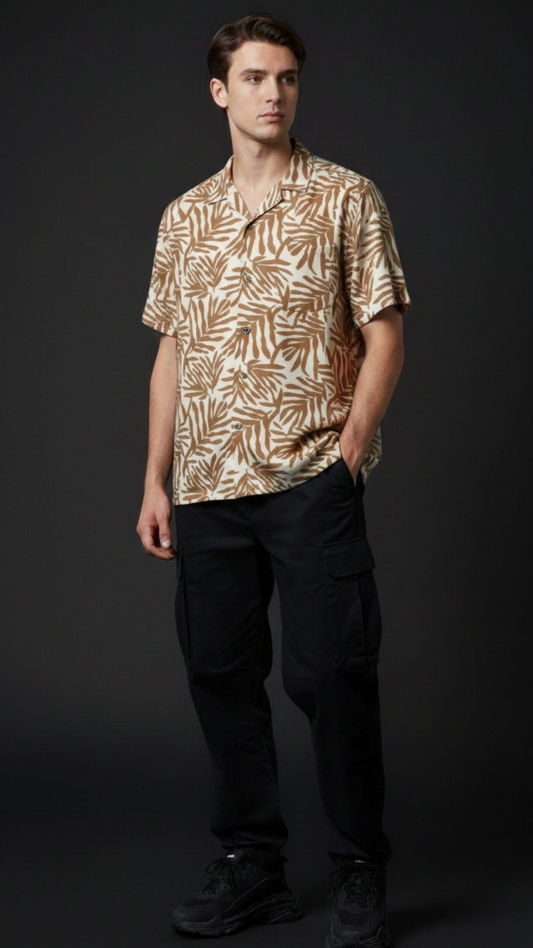 Solar Eclipse Aloha Shirt