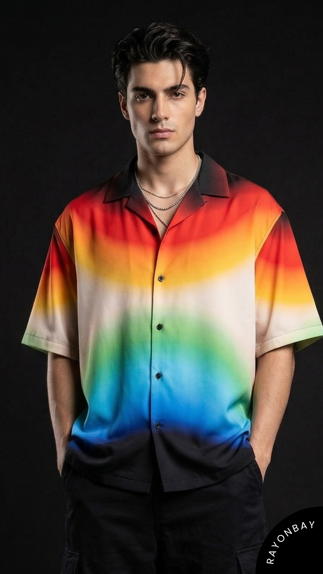 Prism Halo Aloha Shirt