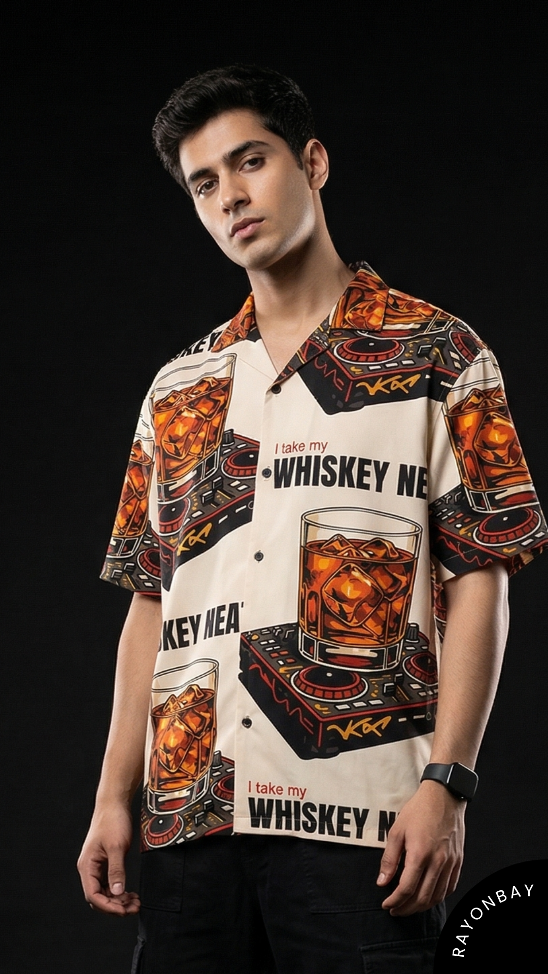 Neat & On the Rocks Aloha Shirt