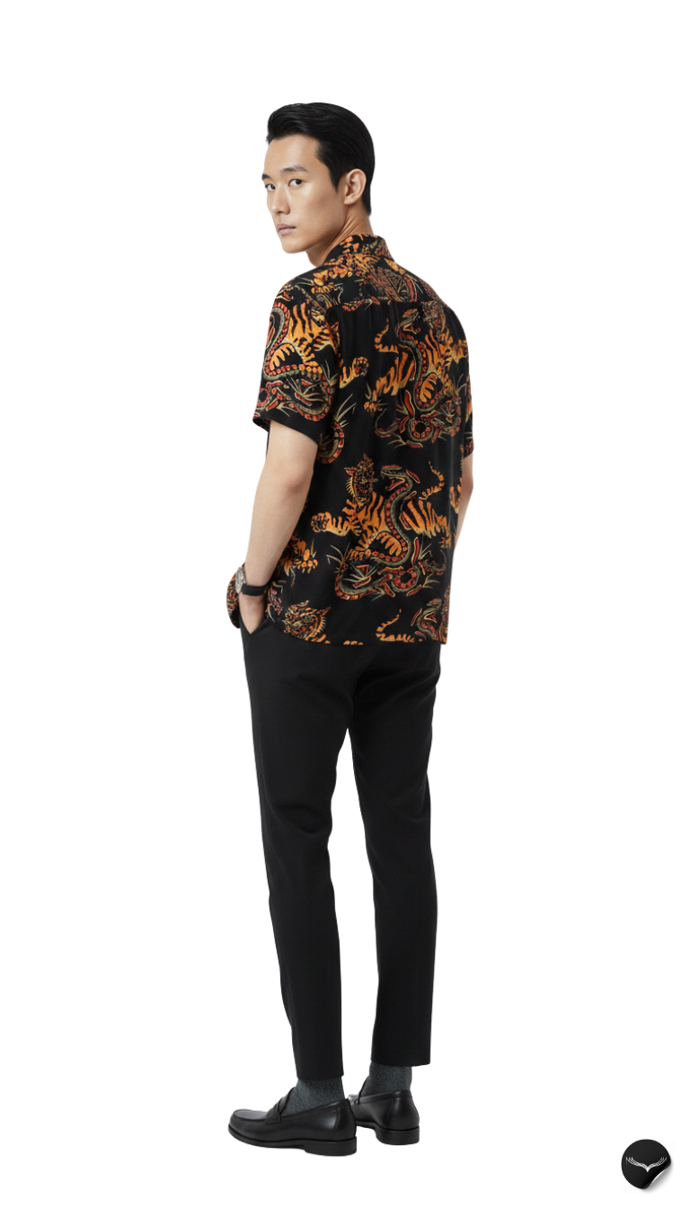 The Serpent Tiger Aloha Shirt