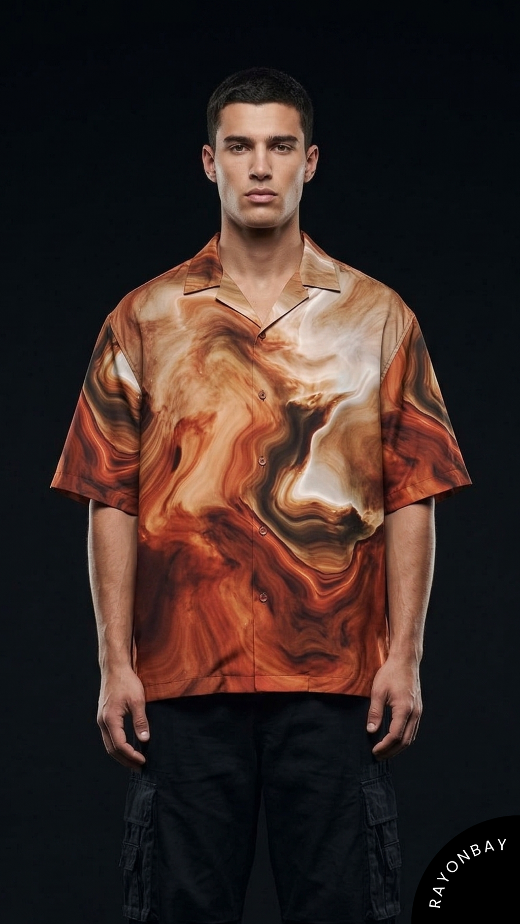 Molten Mocha Aloha Shirt