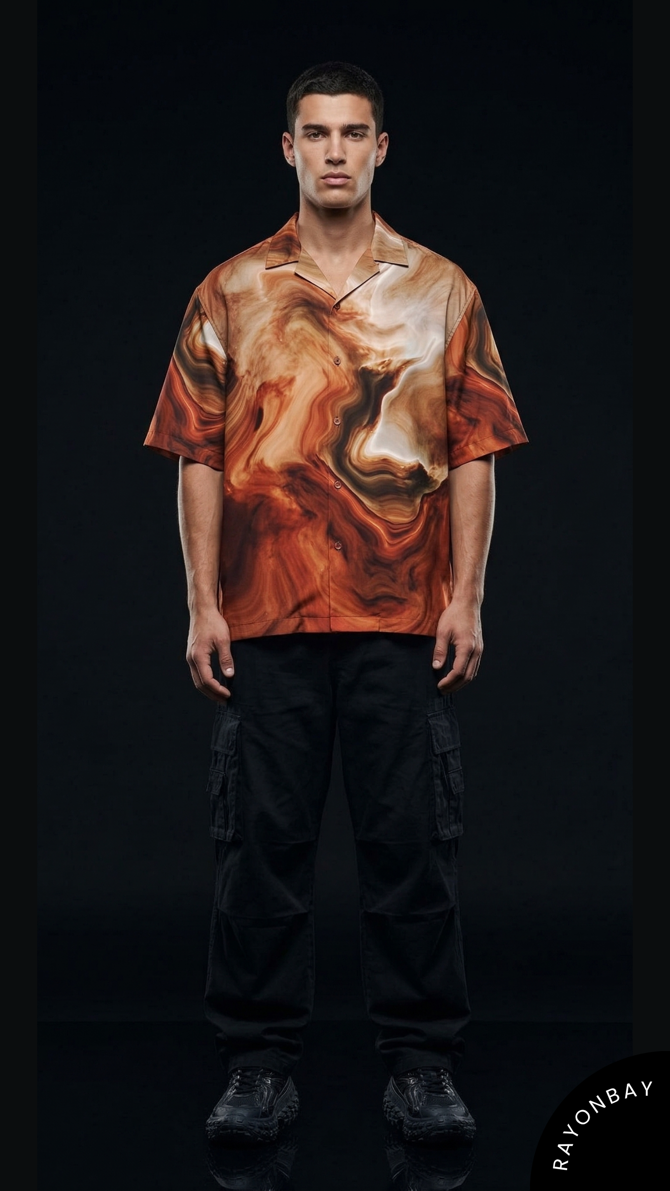 Molten Mocha Aloha Shirt