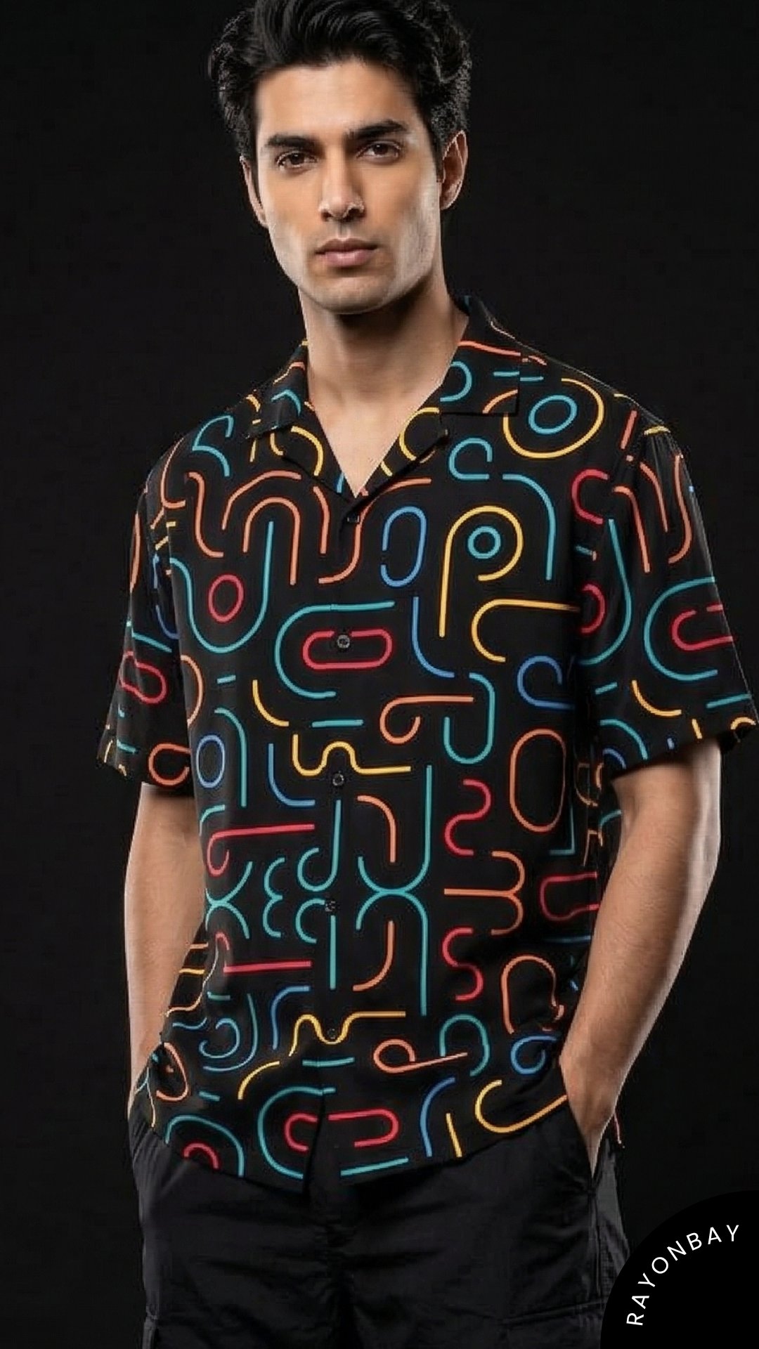 Technicolor Circuit Aloha Shirt