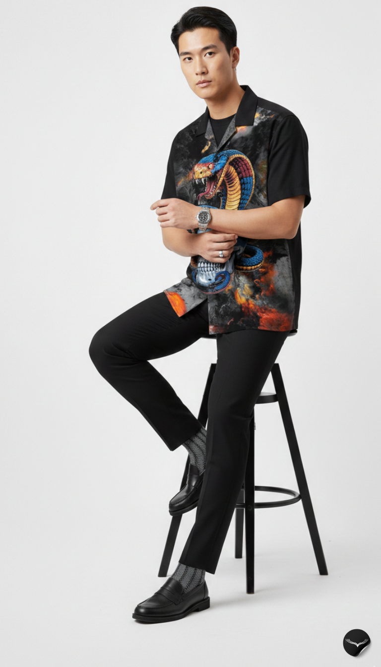 Venomous Slumber Aloha Shirt