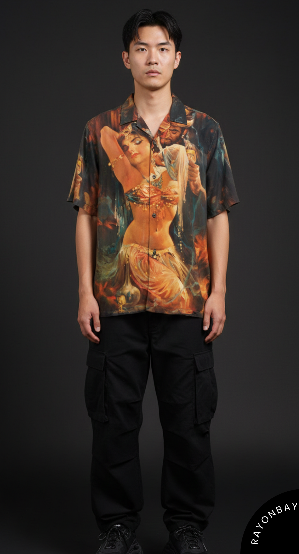 The Bollywood Sahara Muse Aloha Shirt