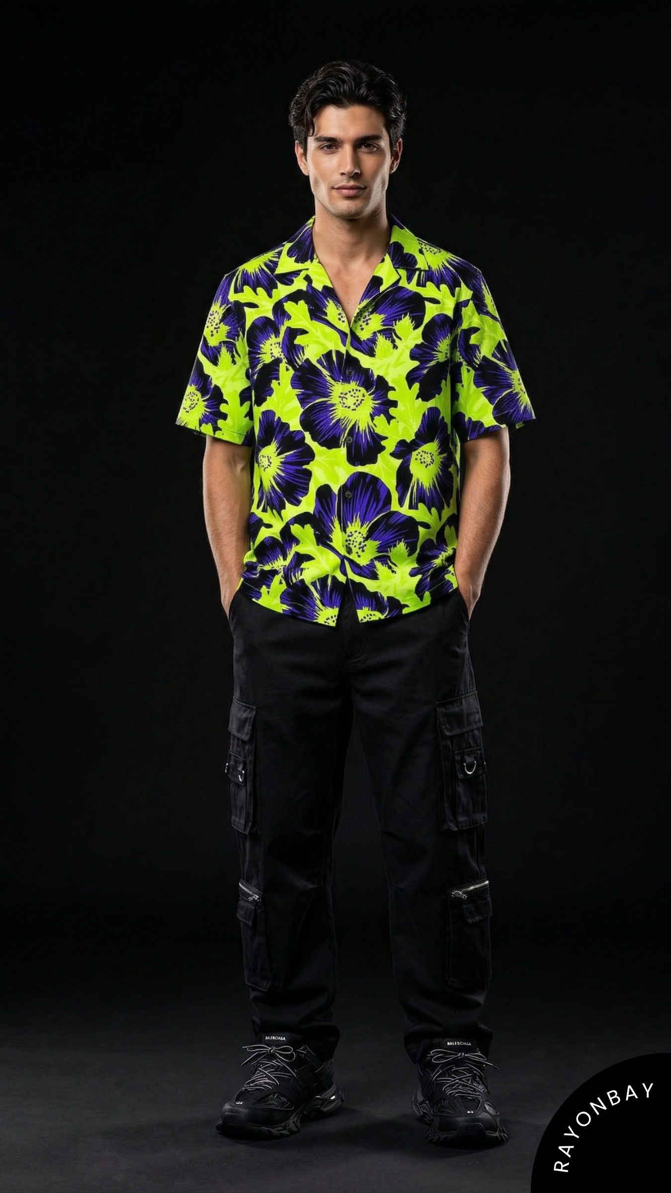 Electric Flora Aloha Shirt
