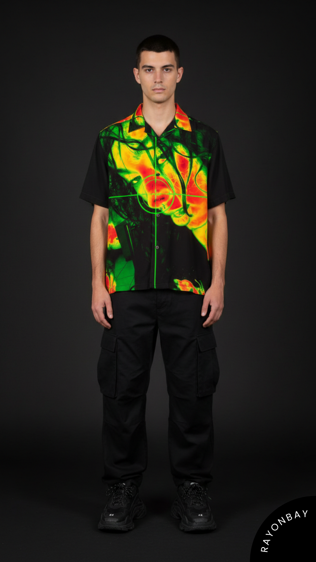 The Crimson Monologue Aloha Shirt