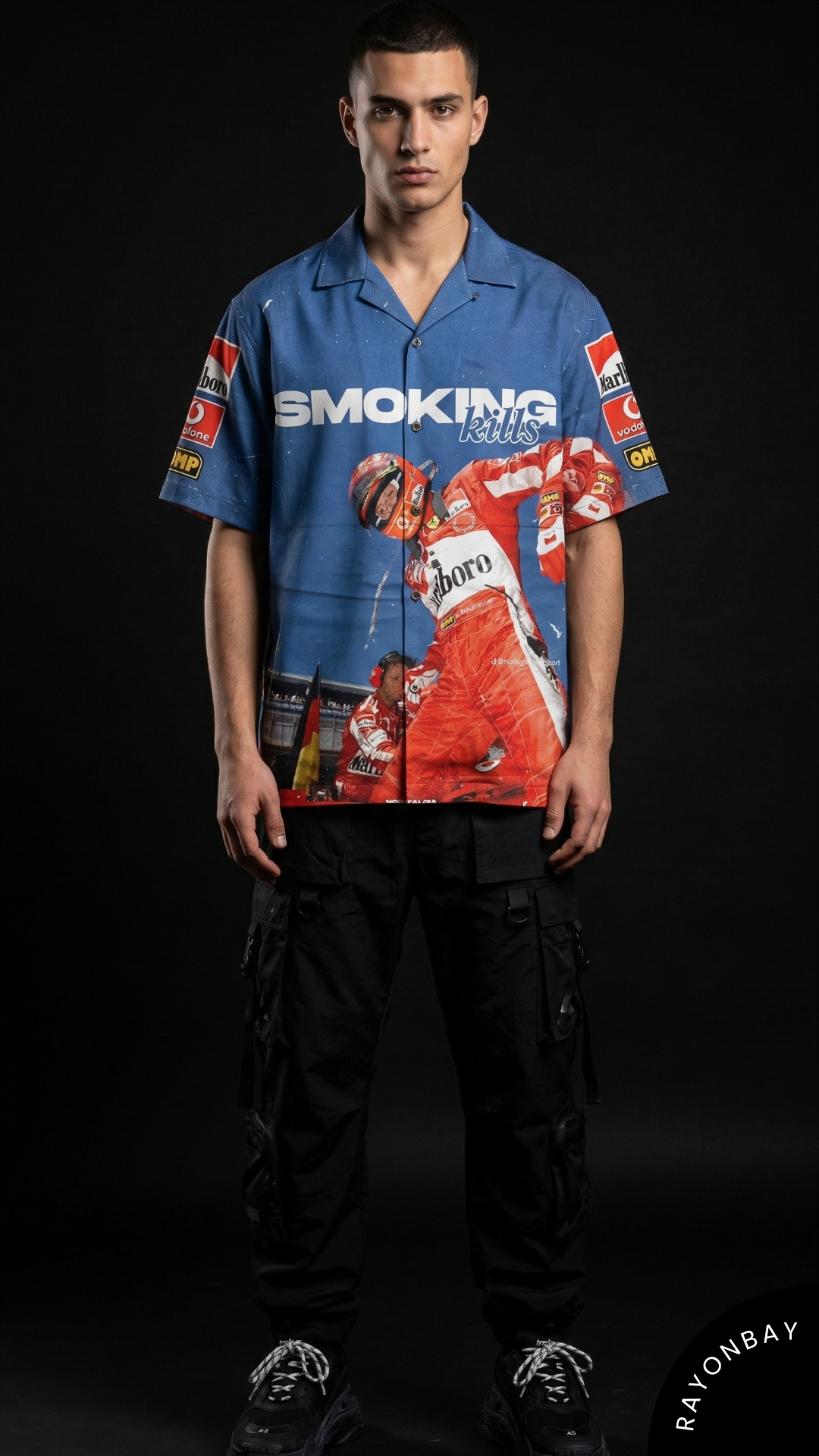 The Paddock Statement Aloha Shirt