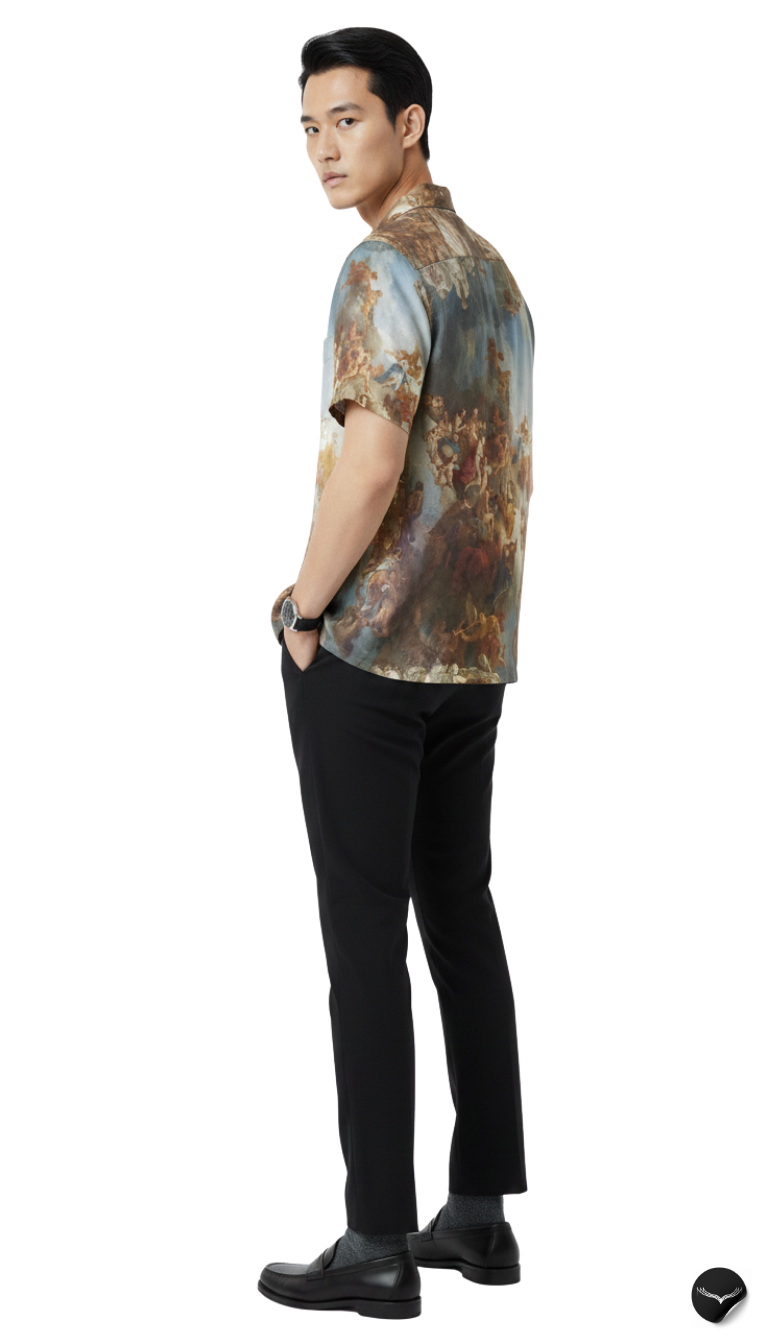 Renaissance Fresco Aloha Shirt